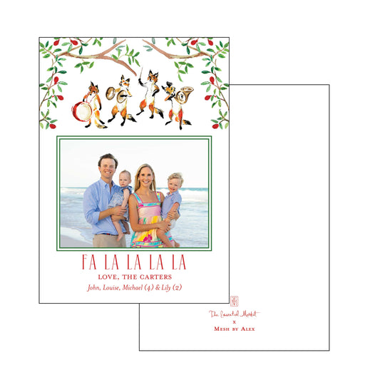 fox band | holiday card | mesh by alex