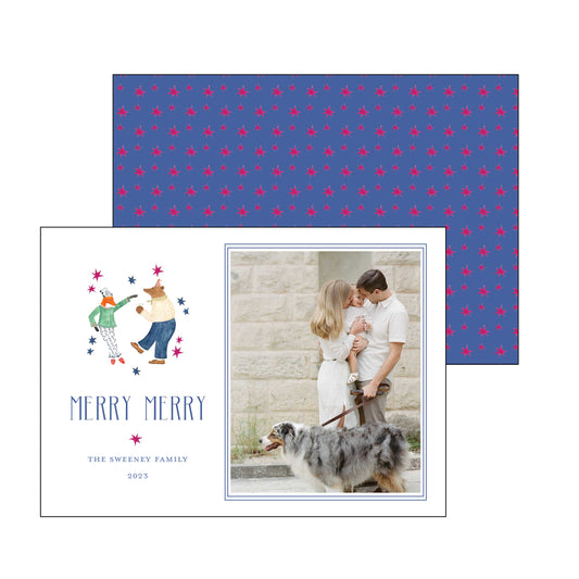 holiday party photo | holiday card | cedar street stationery