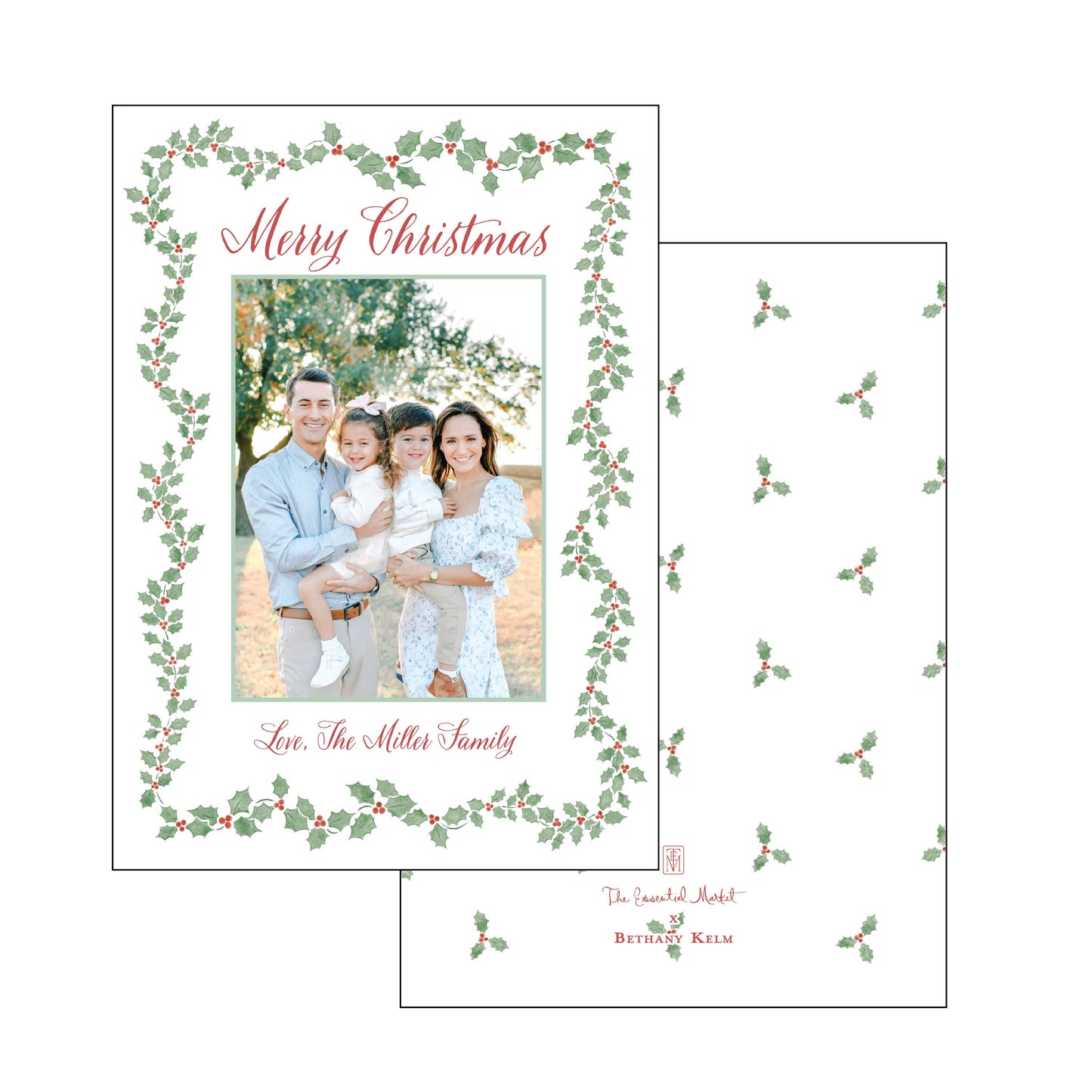 holly | holiday card | bethany kelm