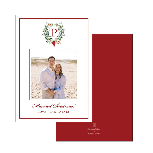 married christmas | holiday card | k laine design