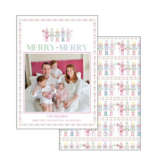 rainbow nutcrackers | holiday card | bethany kelm