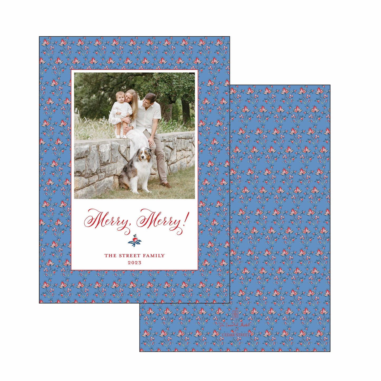 sally holiday | holiday card | cedar street stationery