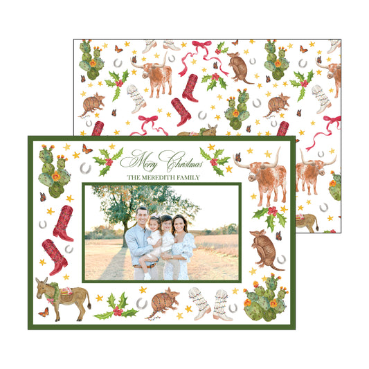 texas holiday | horizontal | holiday card | abby armistead
