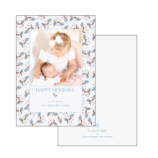 vintage vines cream | holiday card | cedar street stationery