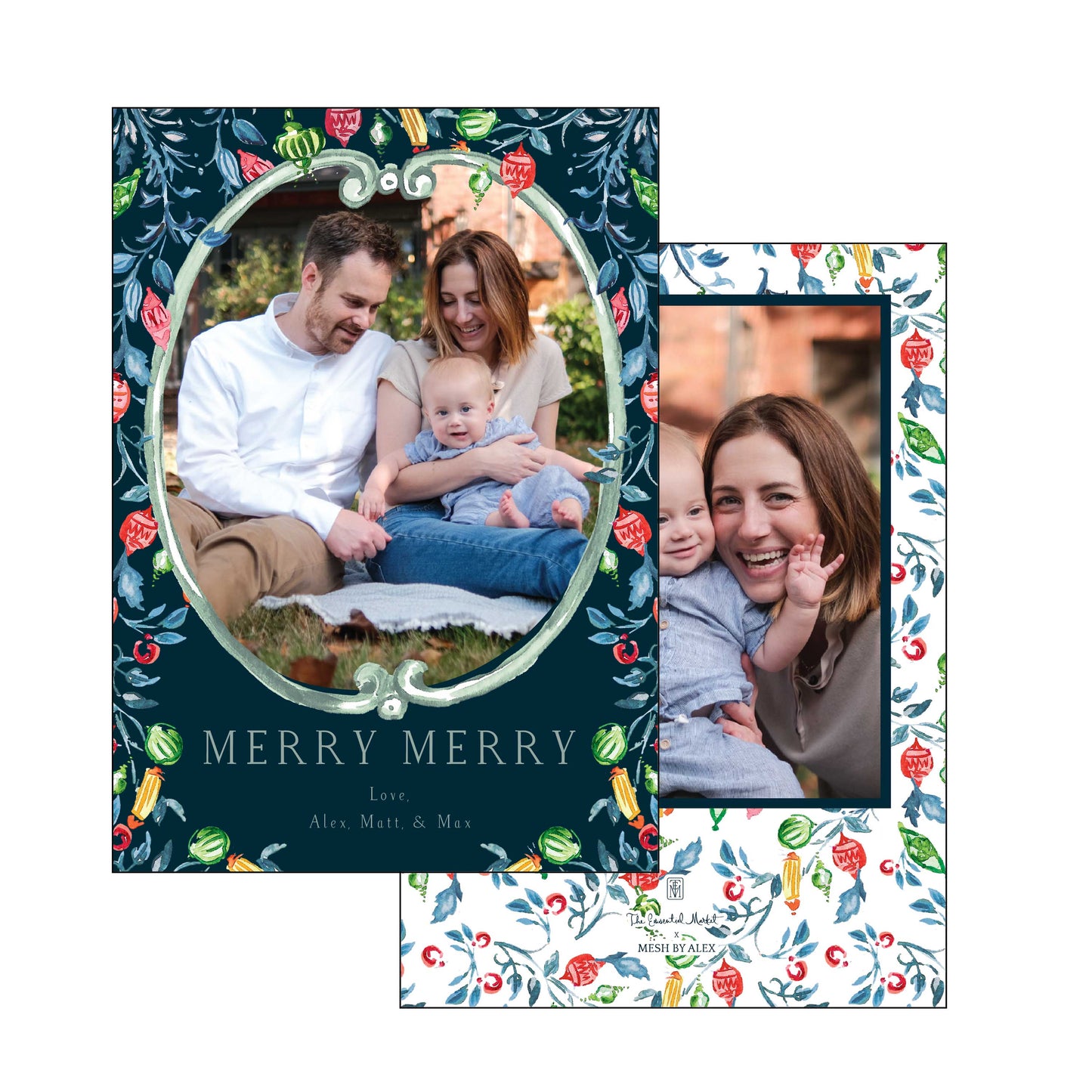 winter vines | holiday card | mesh by alex