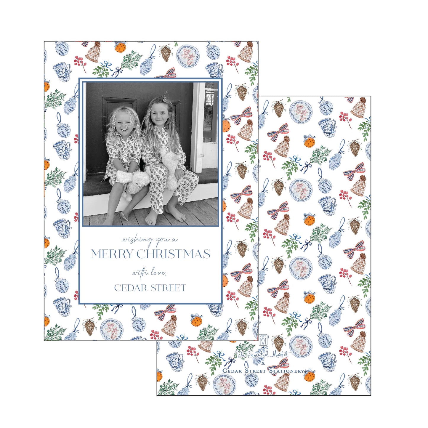 winter wallpaper | holiday card | cedar street stationery