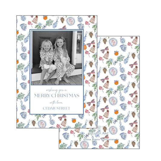 winter wallpaper | holiday card | cedar street stationery