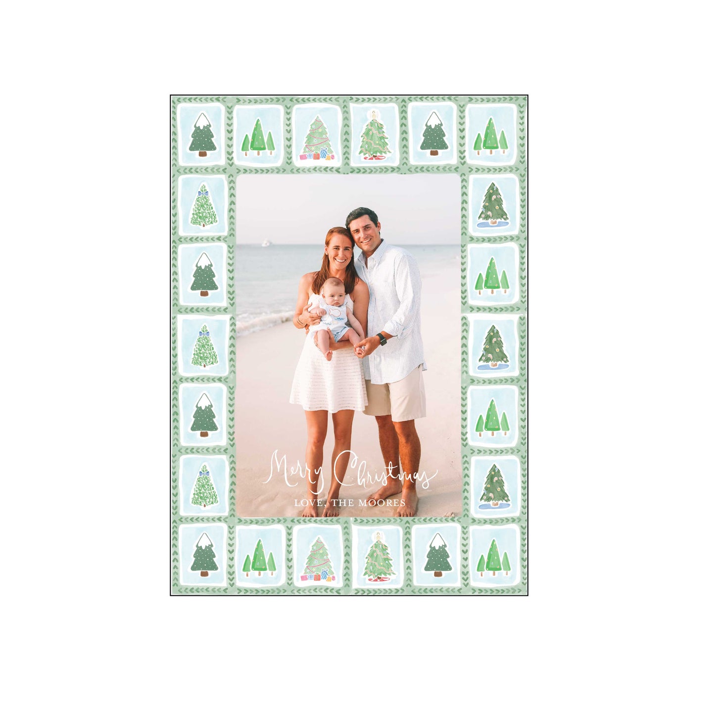 christmas tile | holiday card | bethany kelm