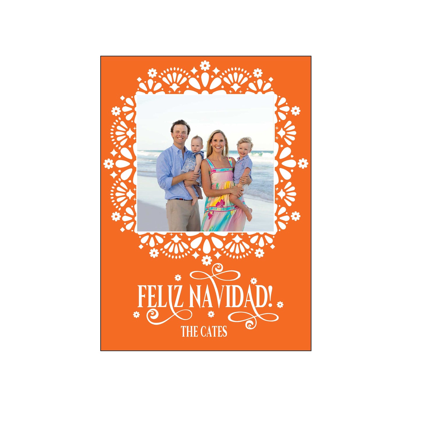 feliz navidad | holiday card | foil-stamped