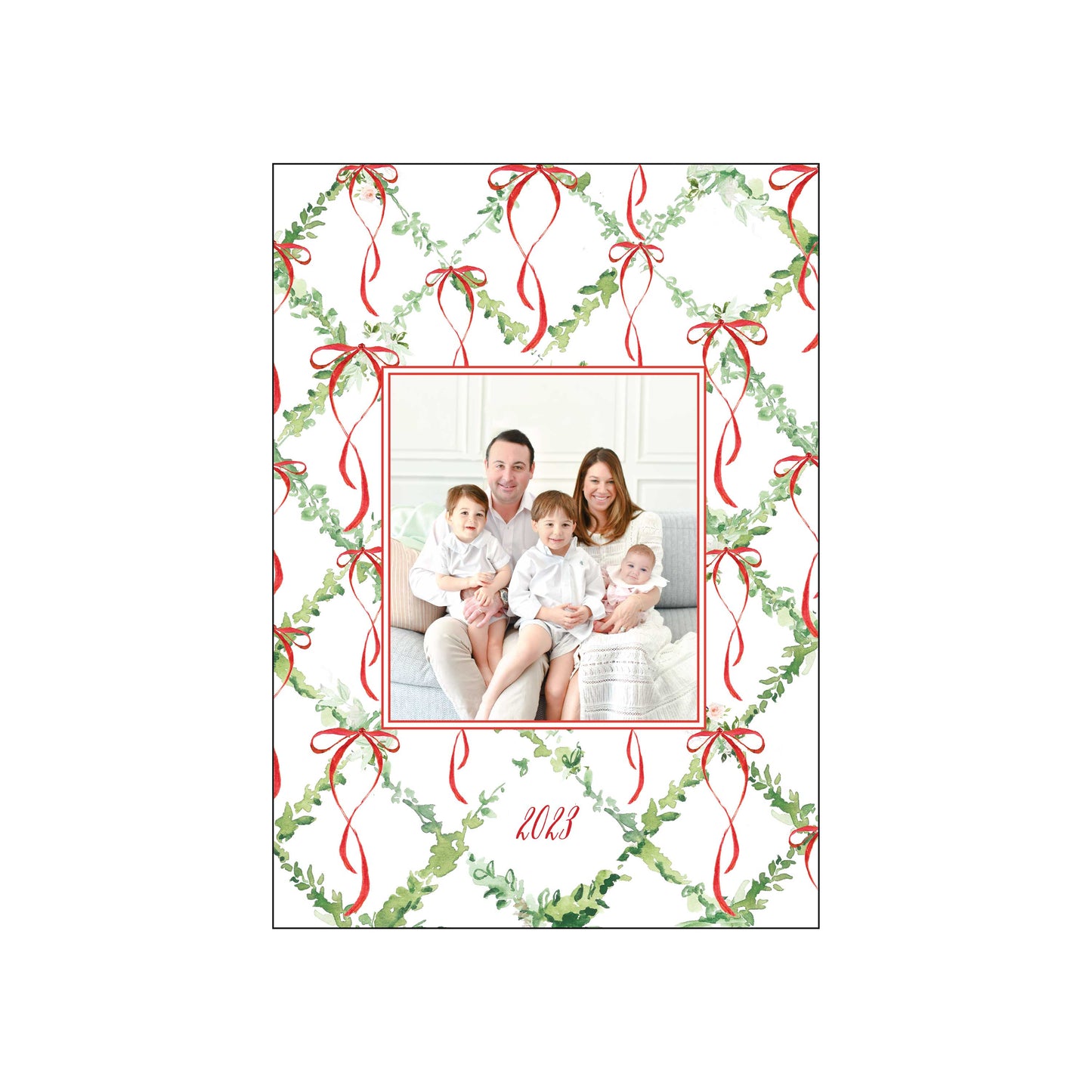 merry merry bows | holiday card | mesh by alex