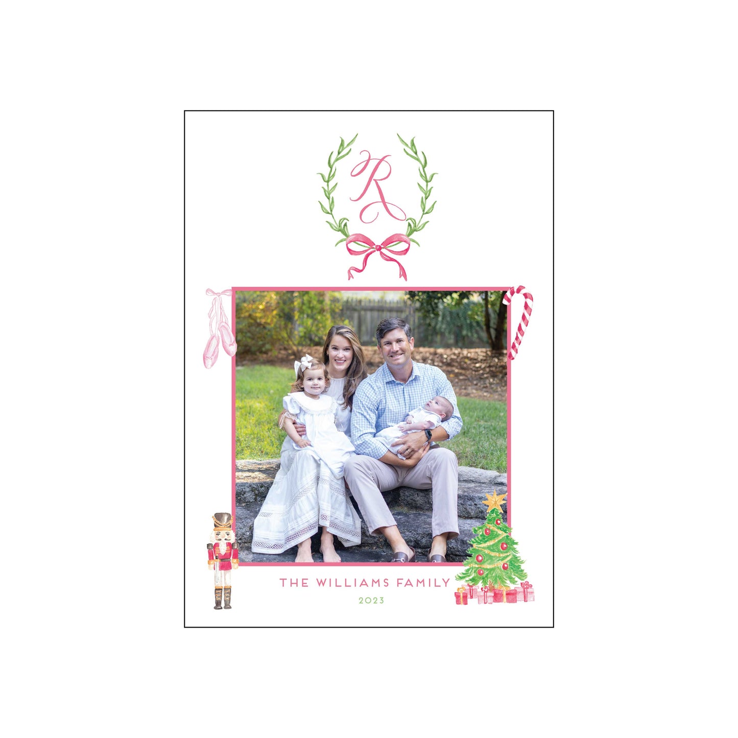 nutcracker | holiday card | pearly gates designs