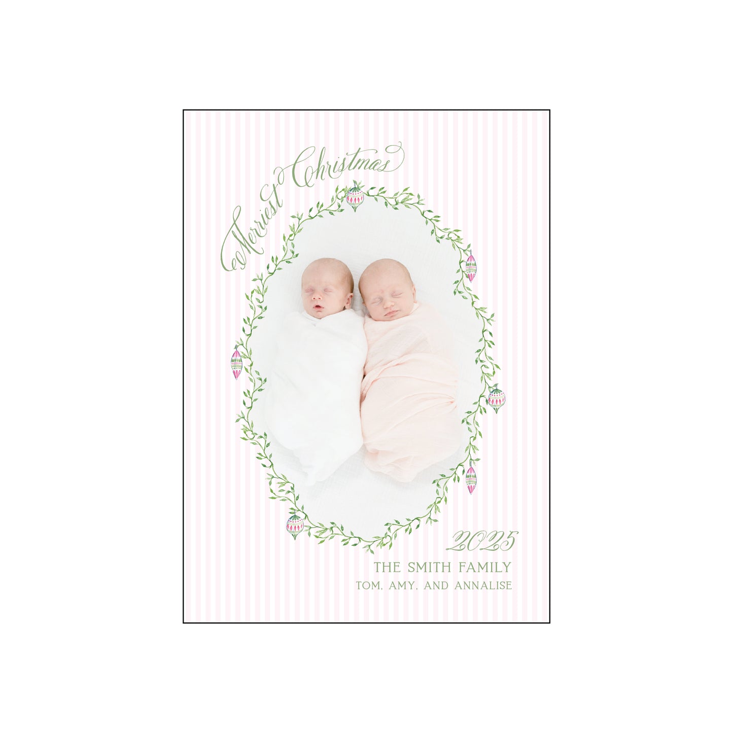 ornament vine | holiday card | bayberry kate
