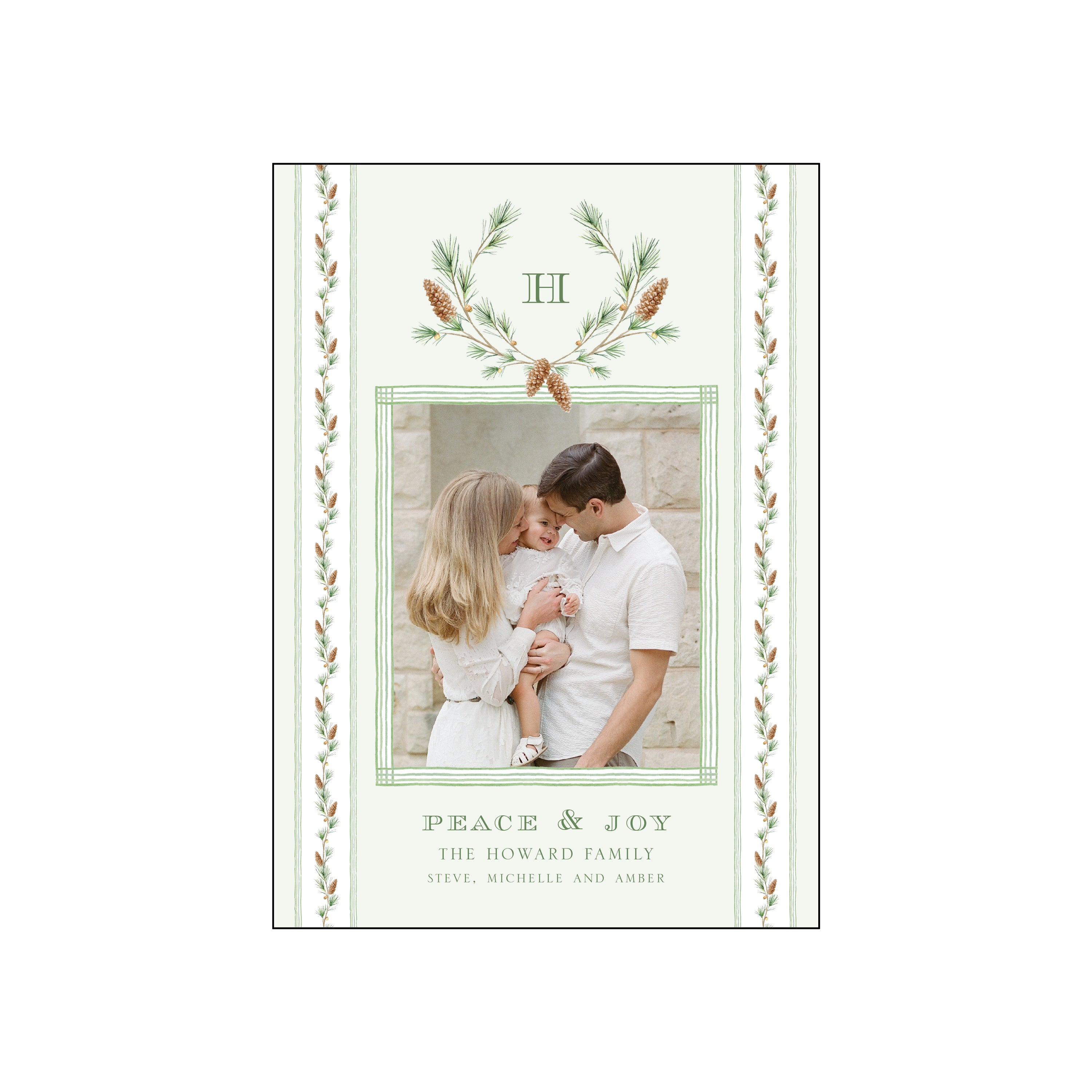 pine crest | holiday card | bayberry kate