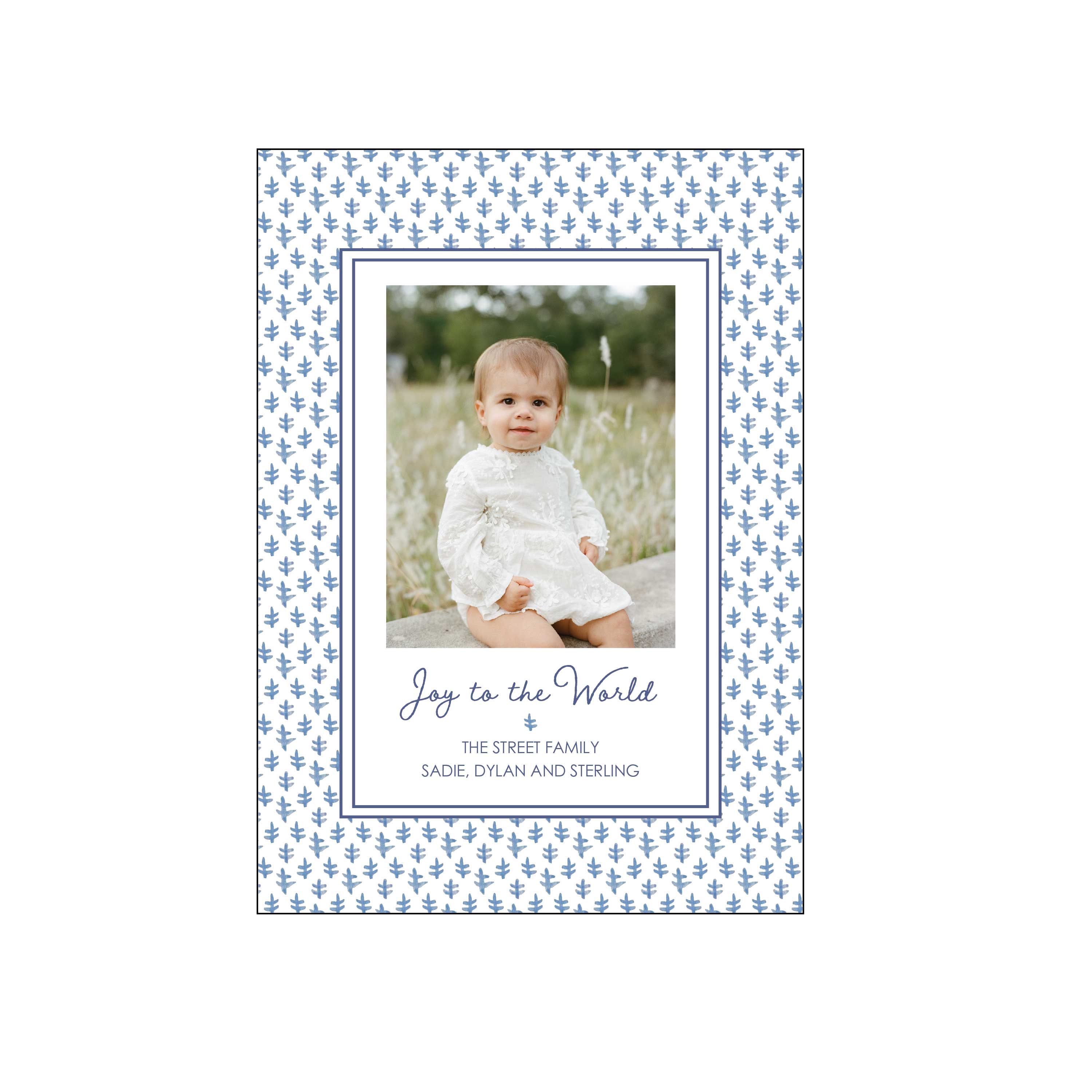 ribbons | holiday card | cedar street stationery