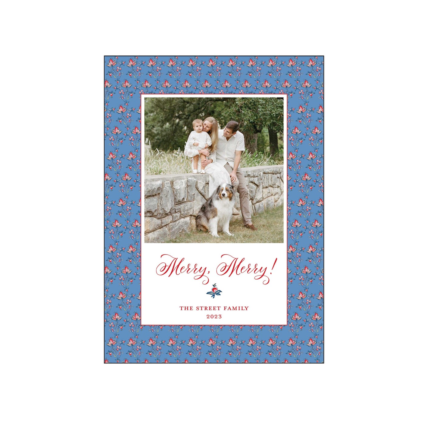 sally holiday | holiday card | cedar street stationery