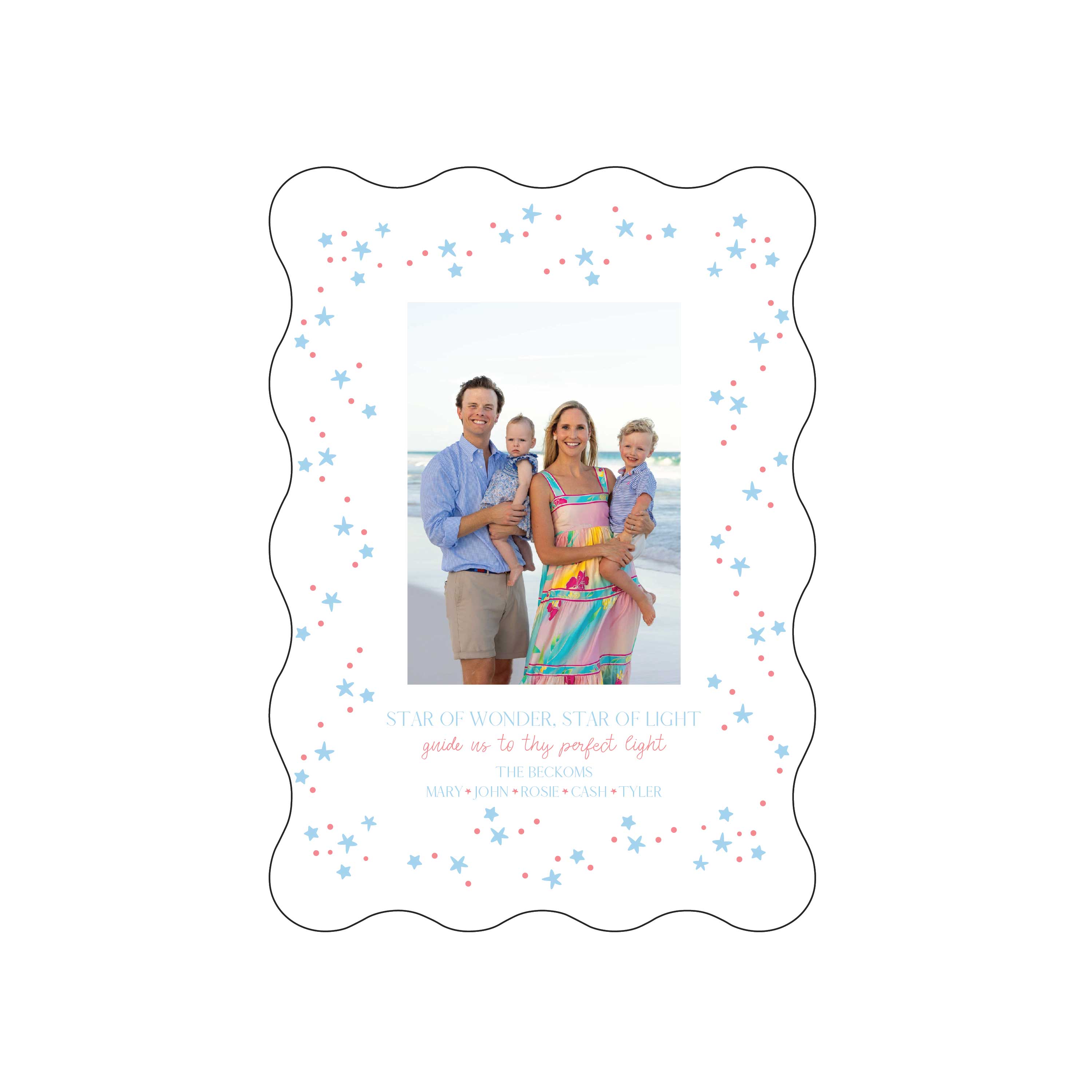 star of wonder | holiday card | digital print