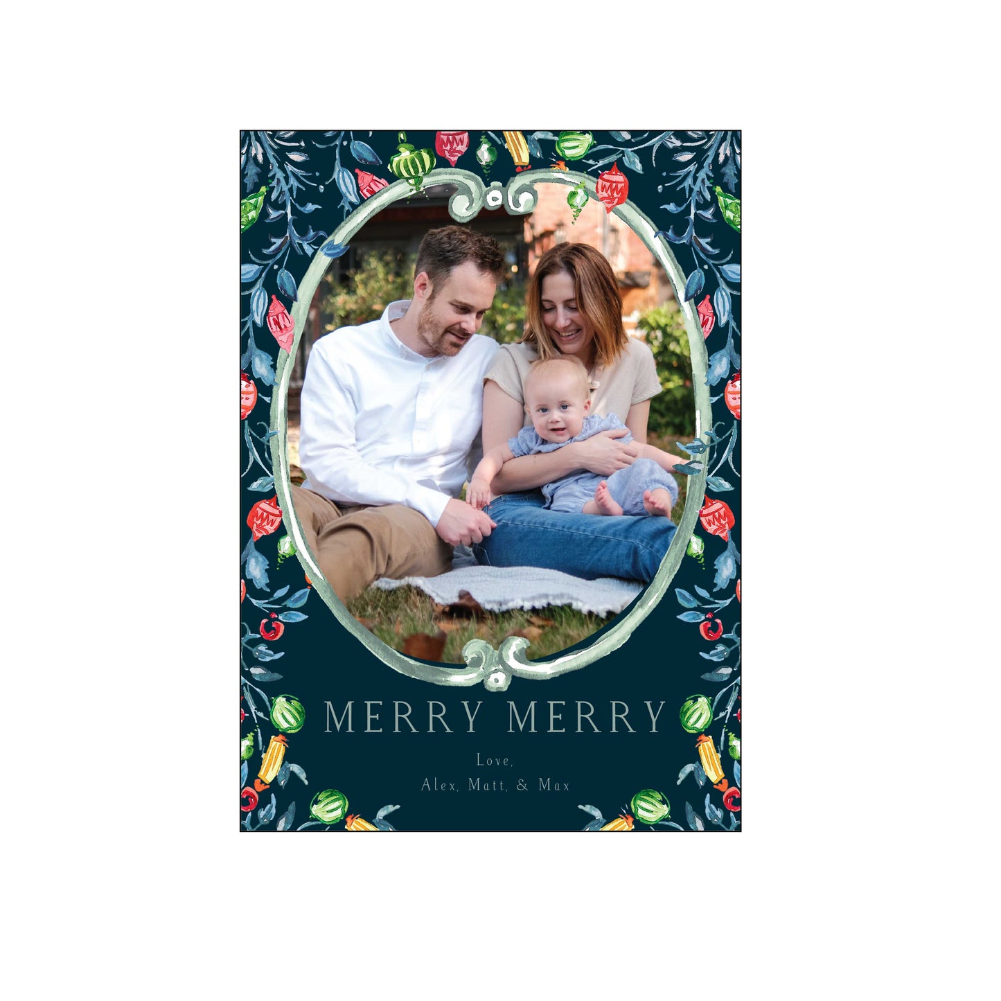 winter vines | holiday card | mesh by alex