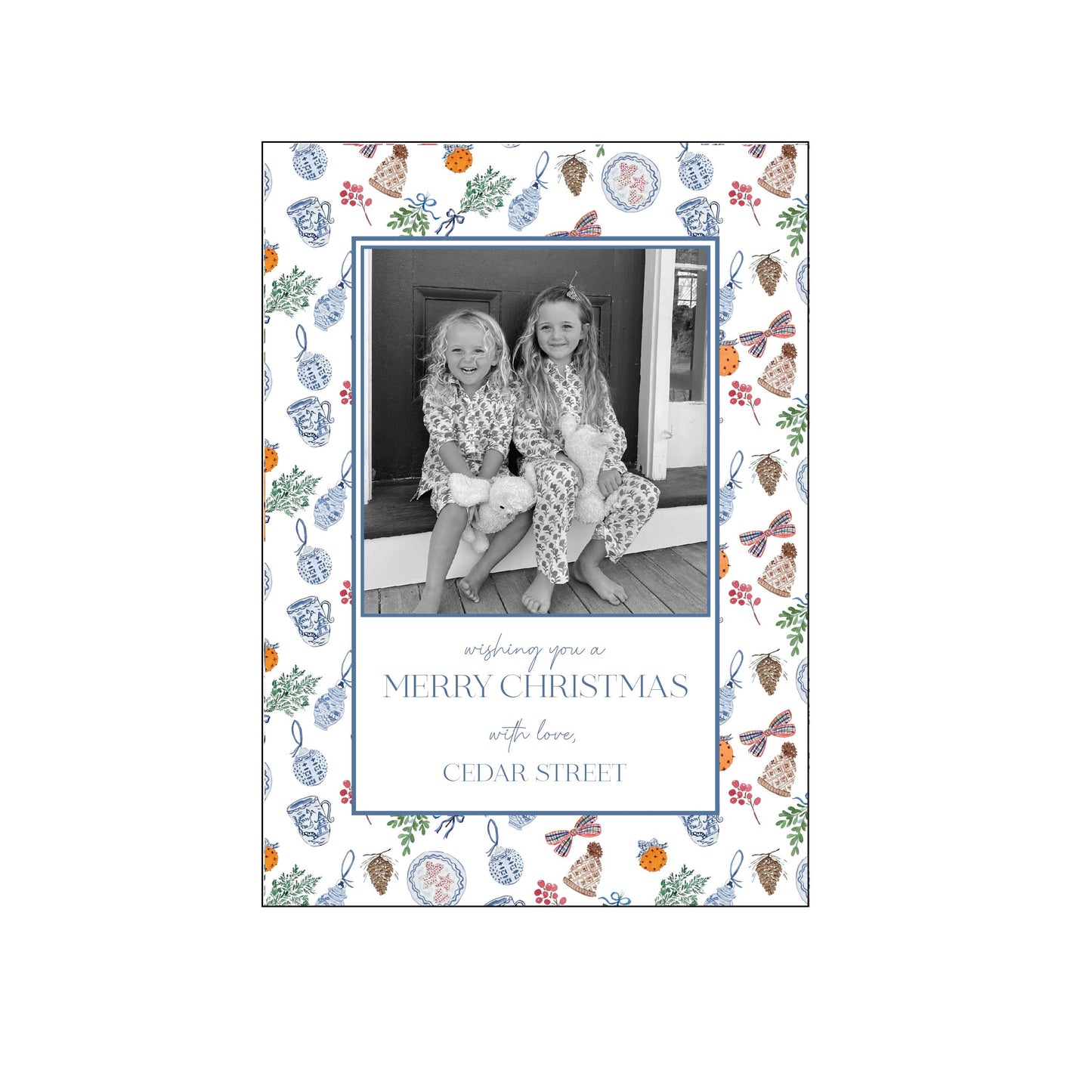 winter wallpaper | holiday card | cedar street stationery