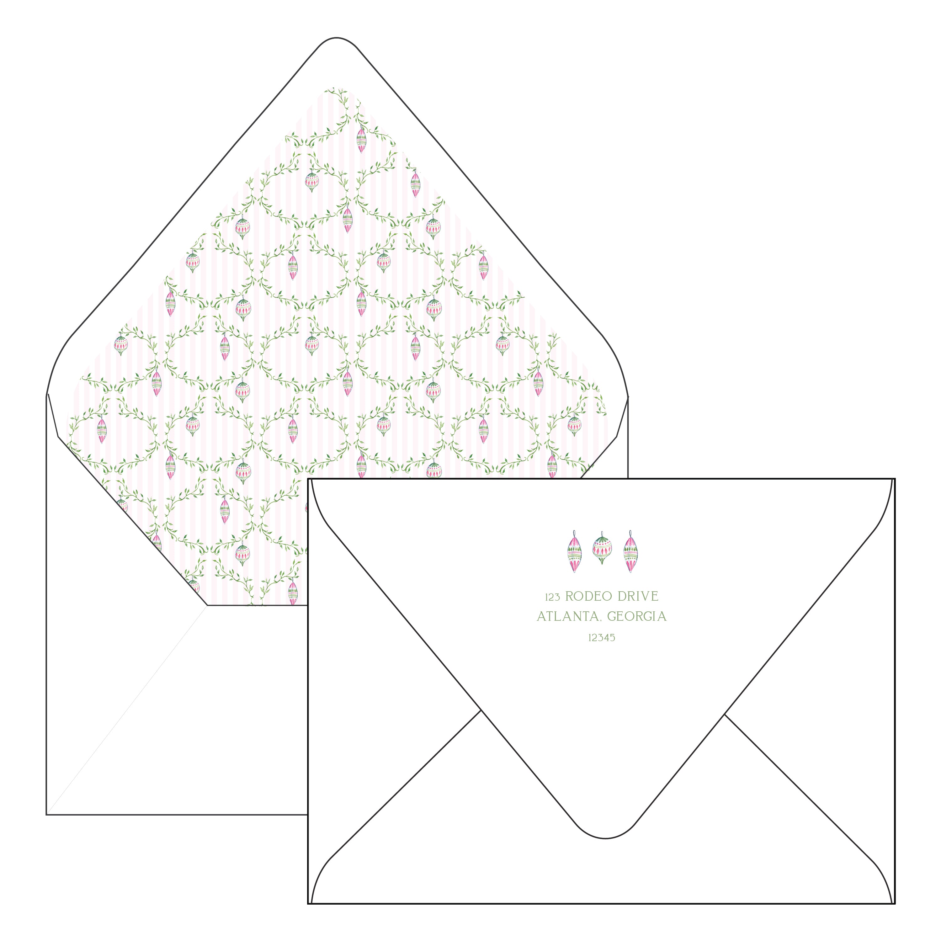ornament vine | holiday card | bayberry kate