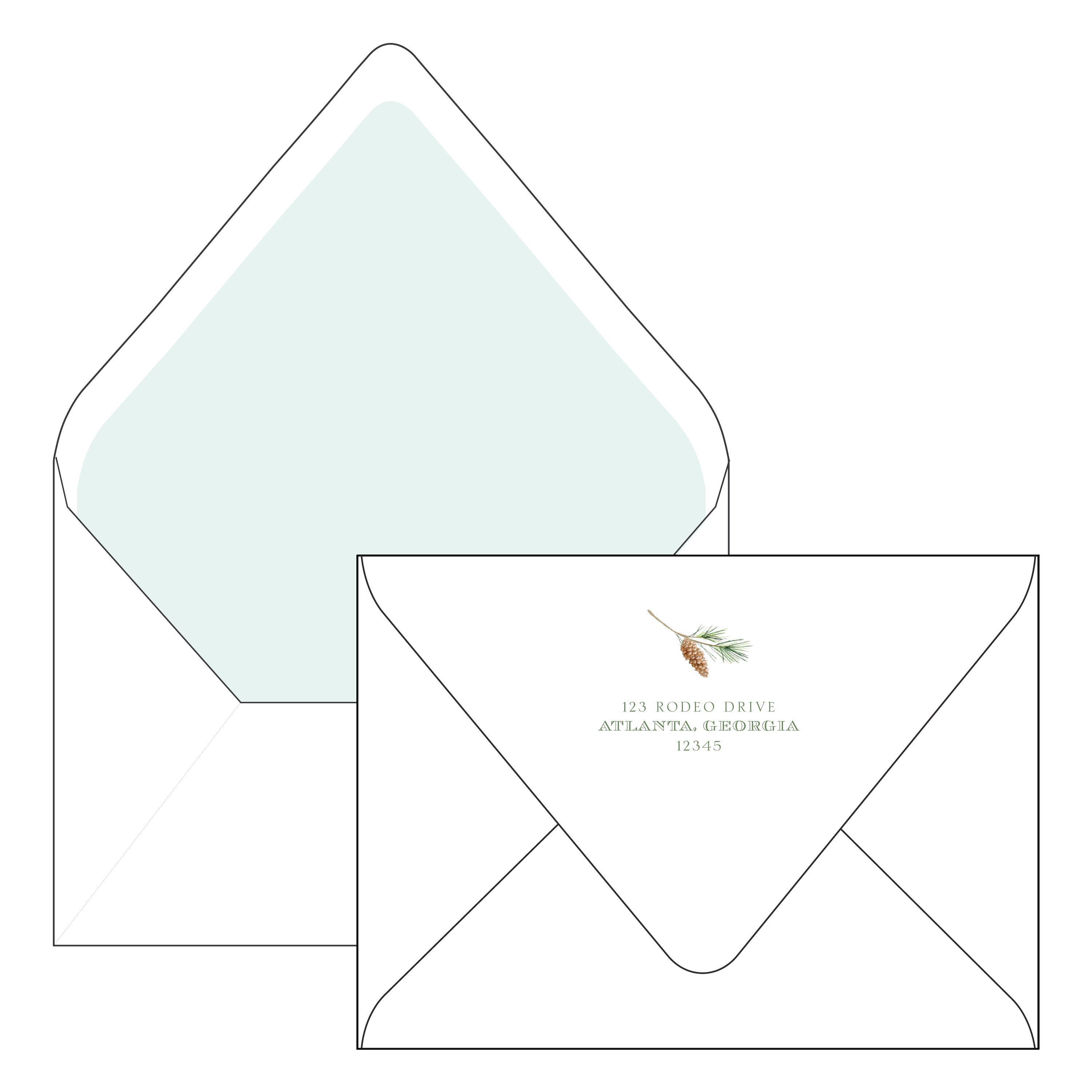 pine crest | holiday card | bayberry kate