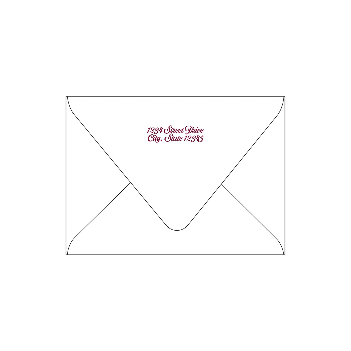 festive peace and love | holiday card | letterpress
