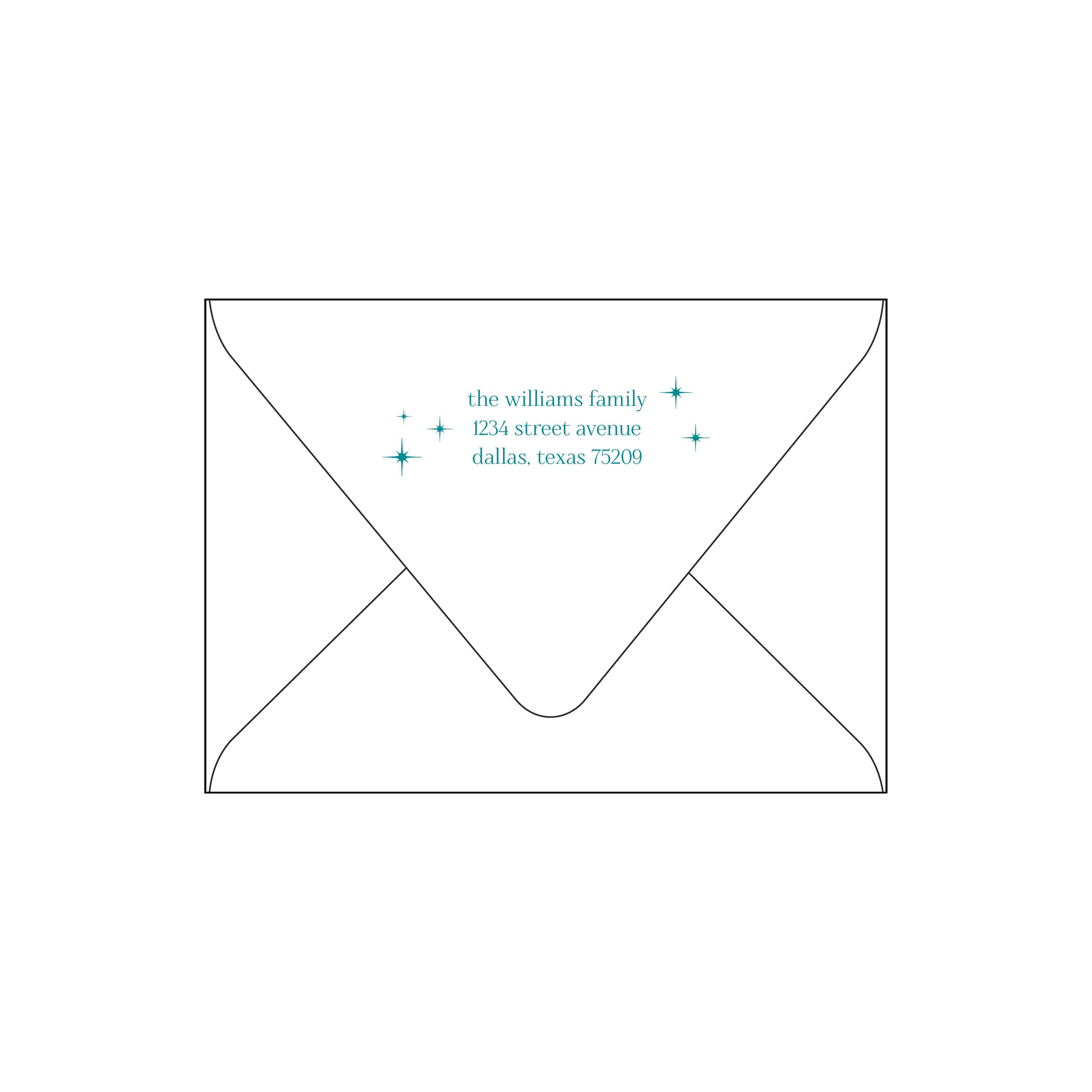 holiday headline | holiday card | foil-stamped