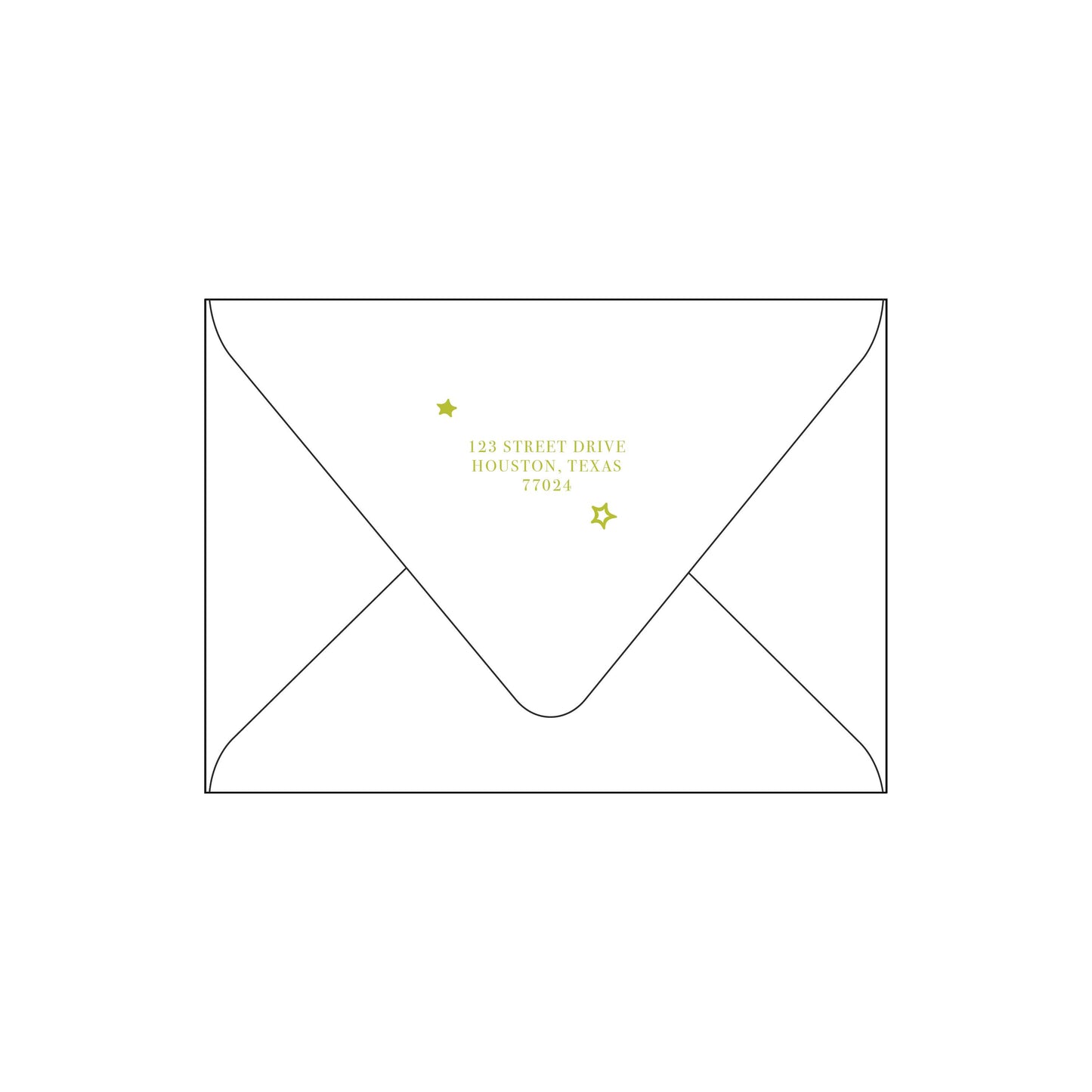 merry and bright | holiday card | letterpress