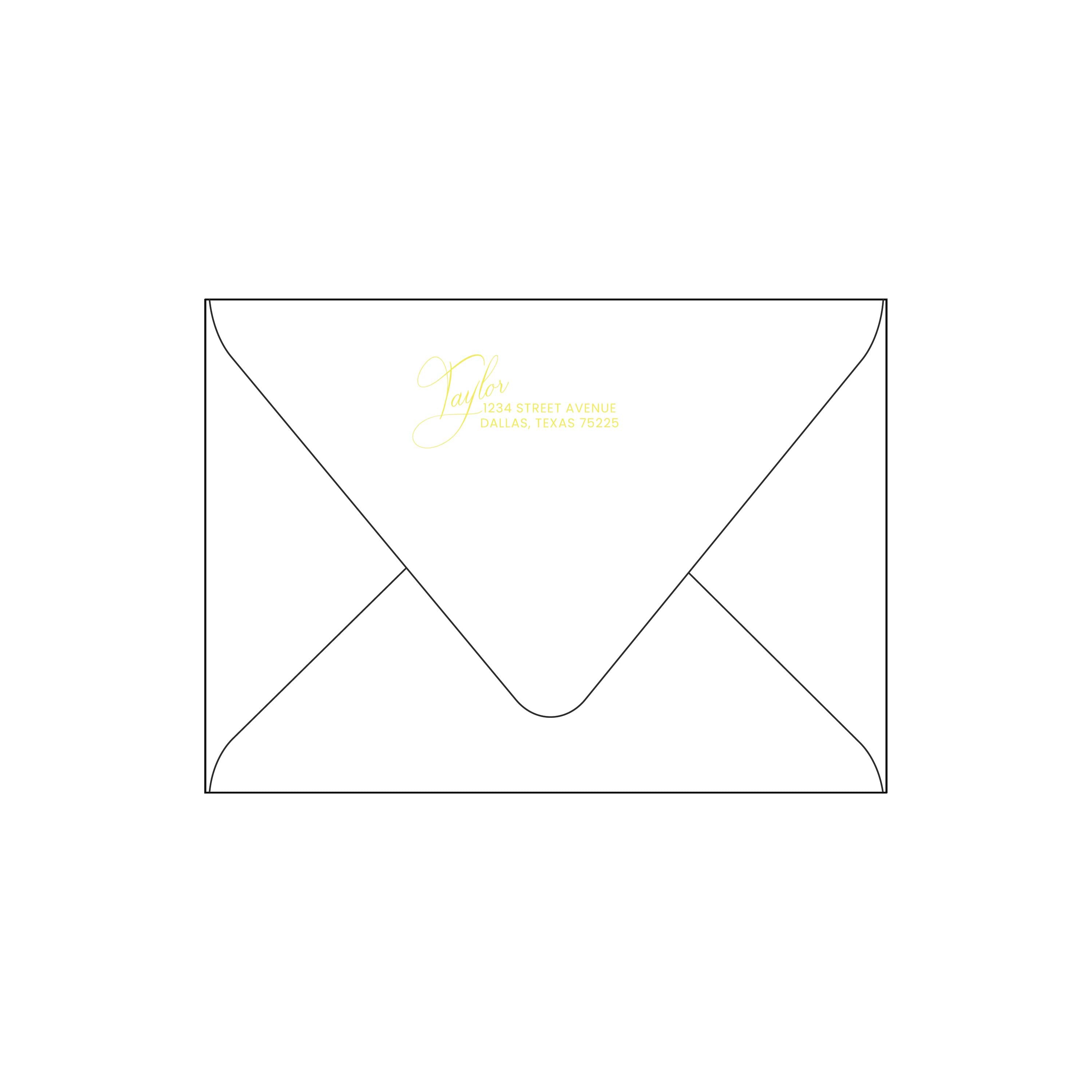 merry and bright script | holiday card | letterpress