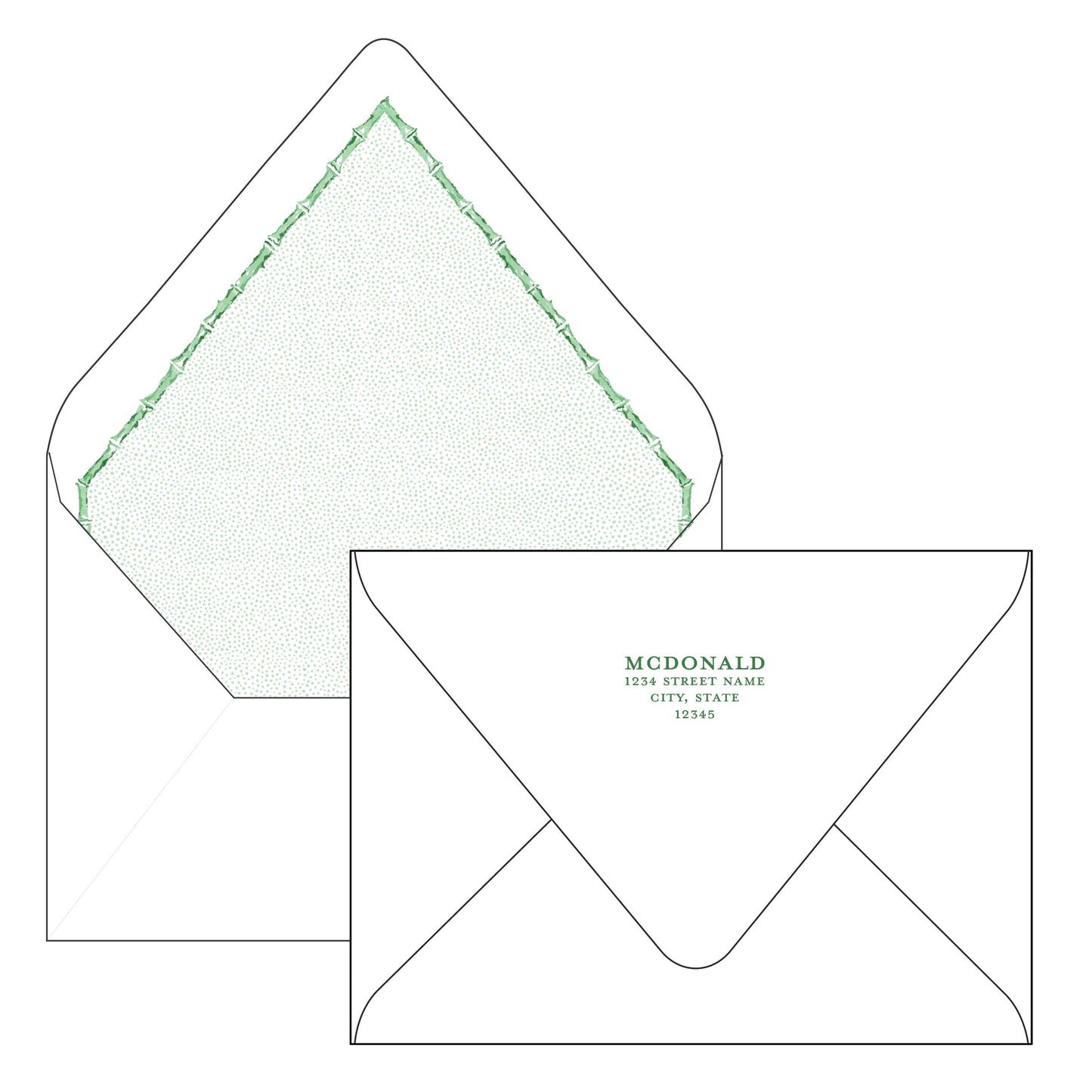 bamboo | holiday card | bethany kelm
