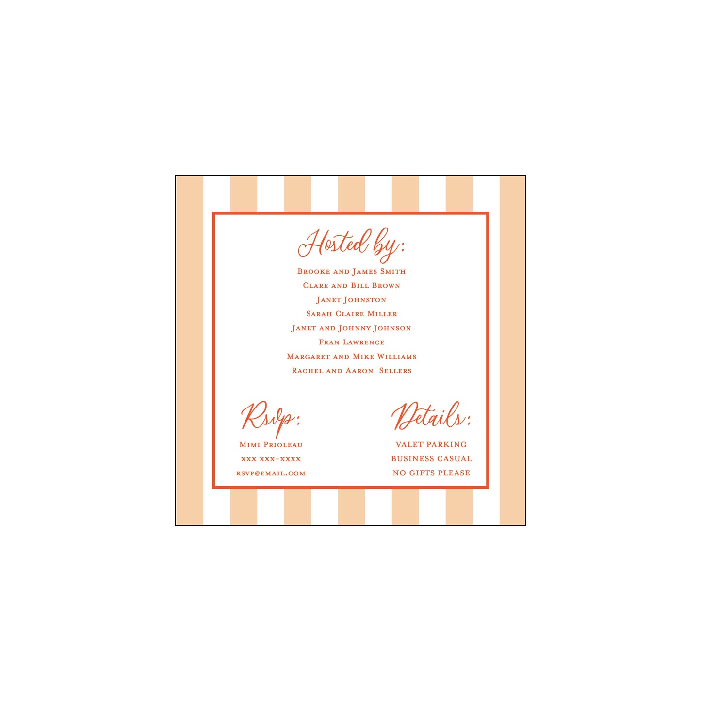 let's toast | invitation