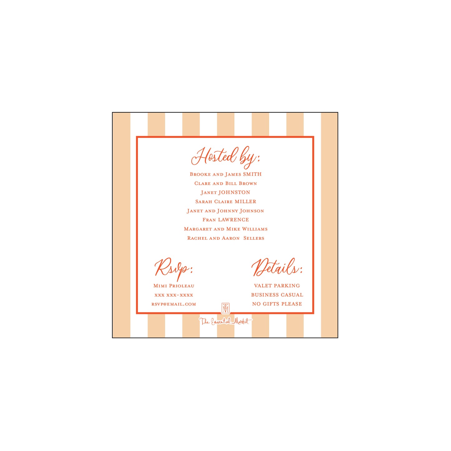 let's toast | invitation