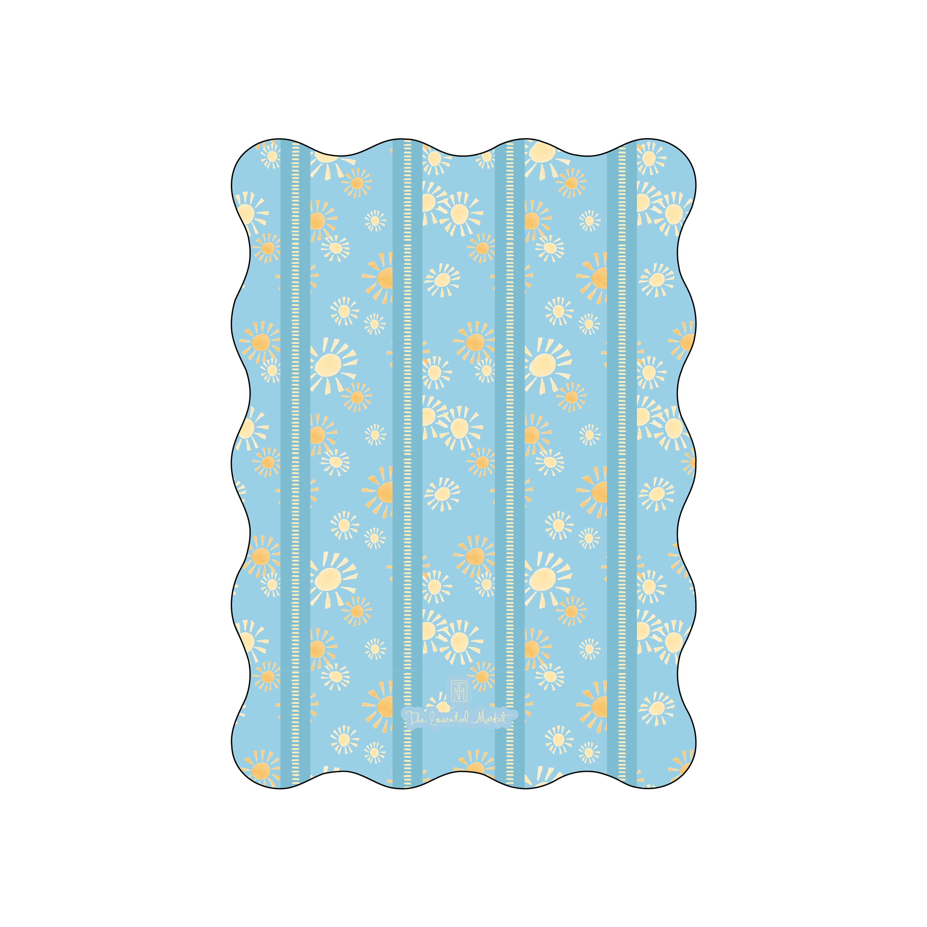 sunshine blue | invitation