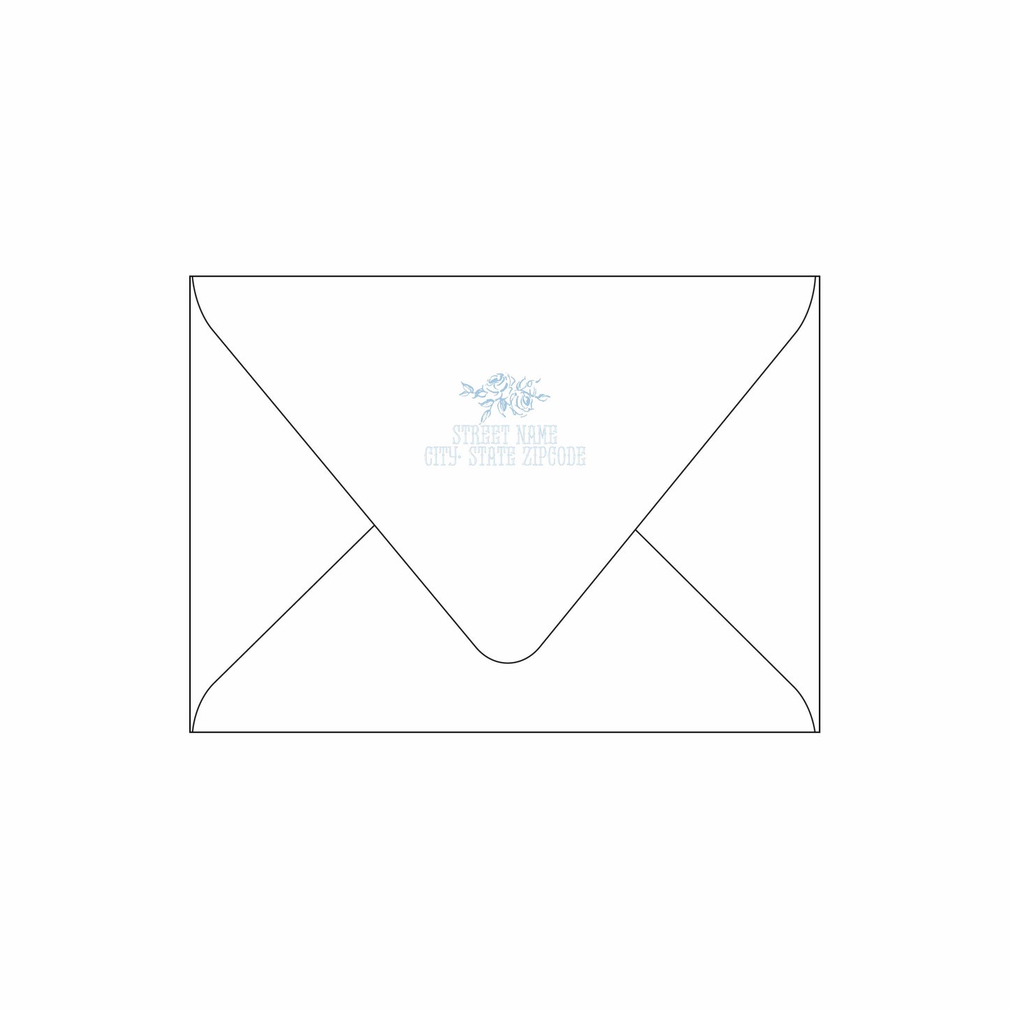 something blue | invitation