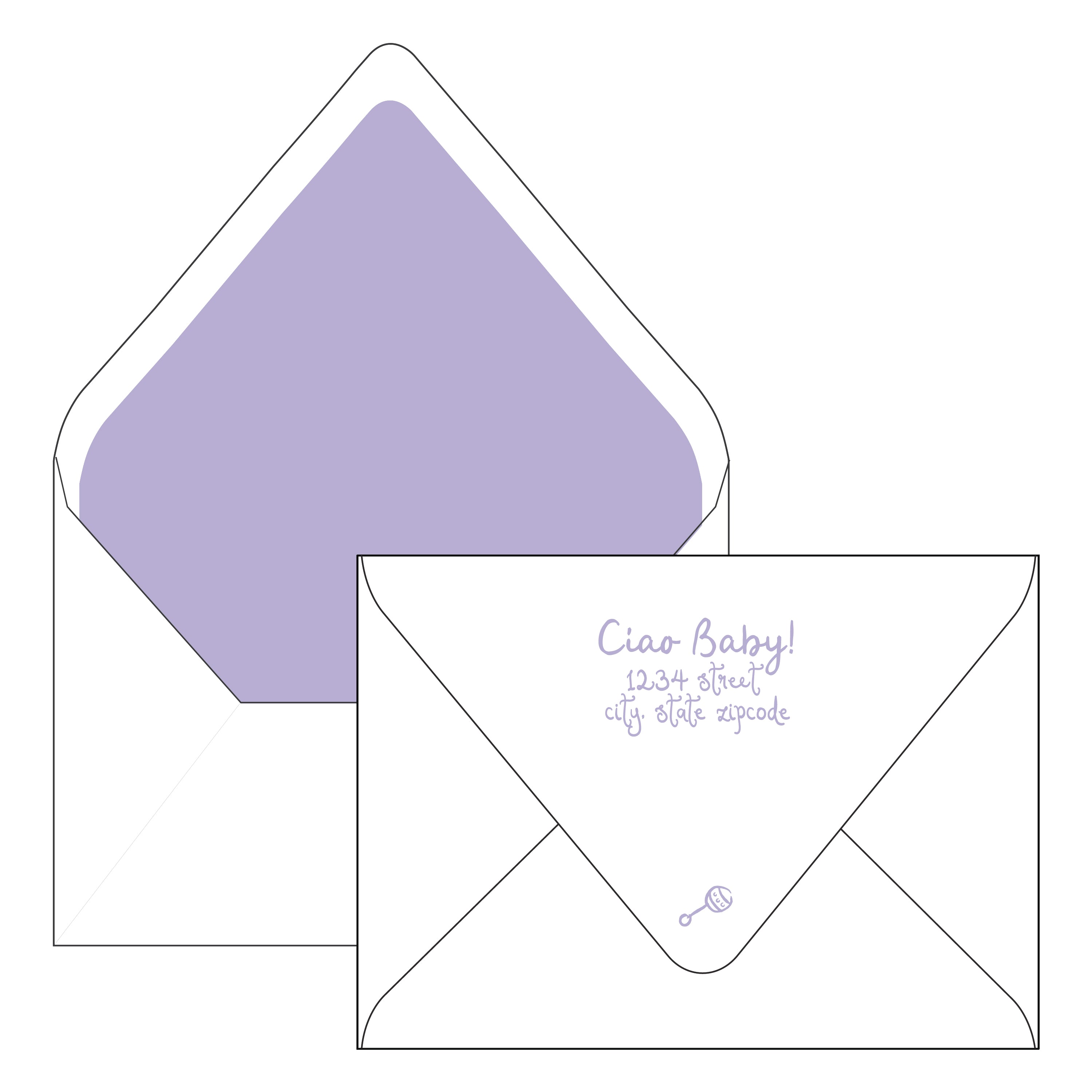ciao baby | invitation