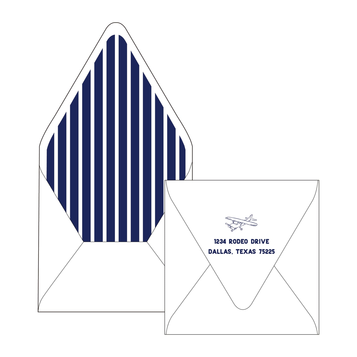 time flies | invitation