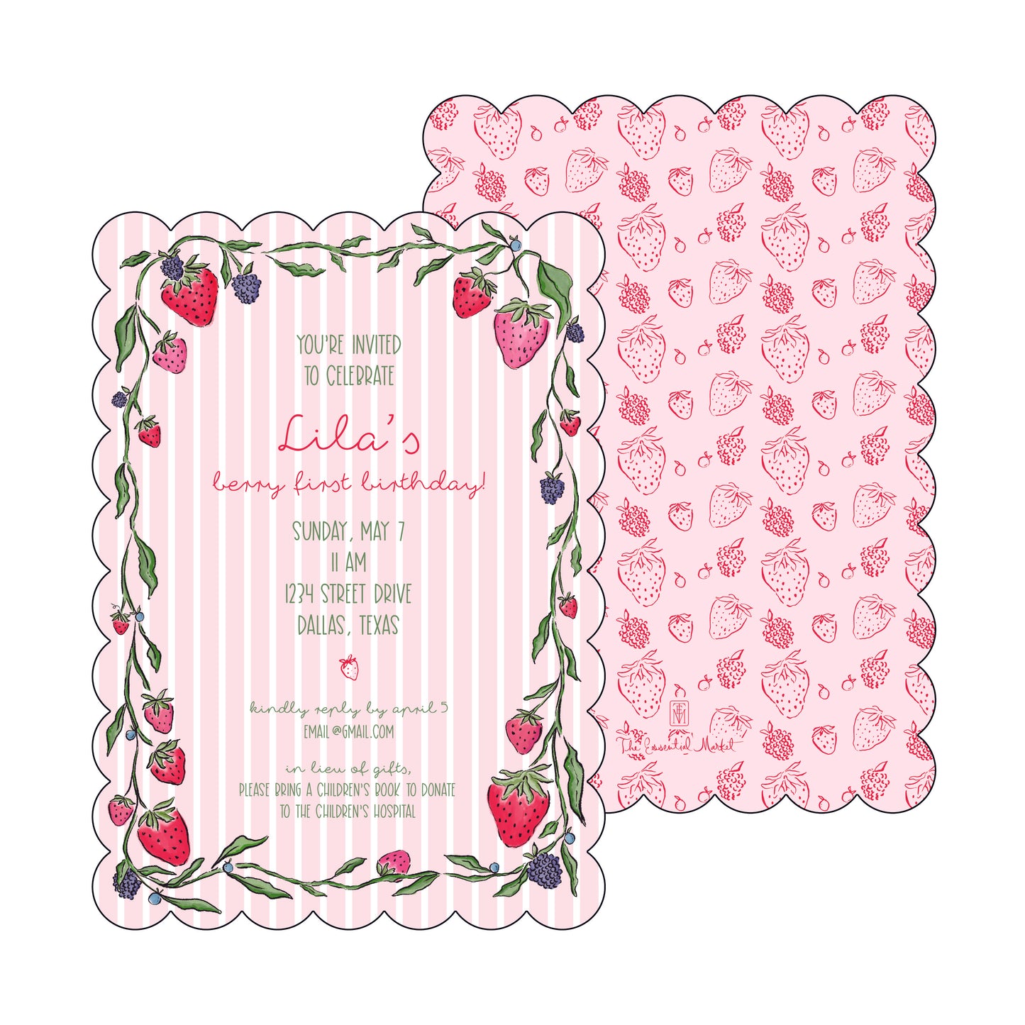 berry | invitation