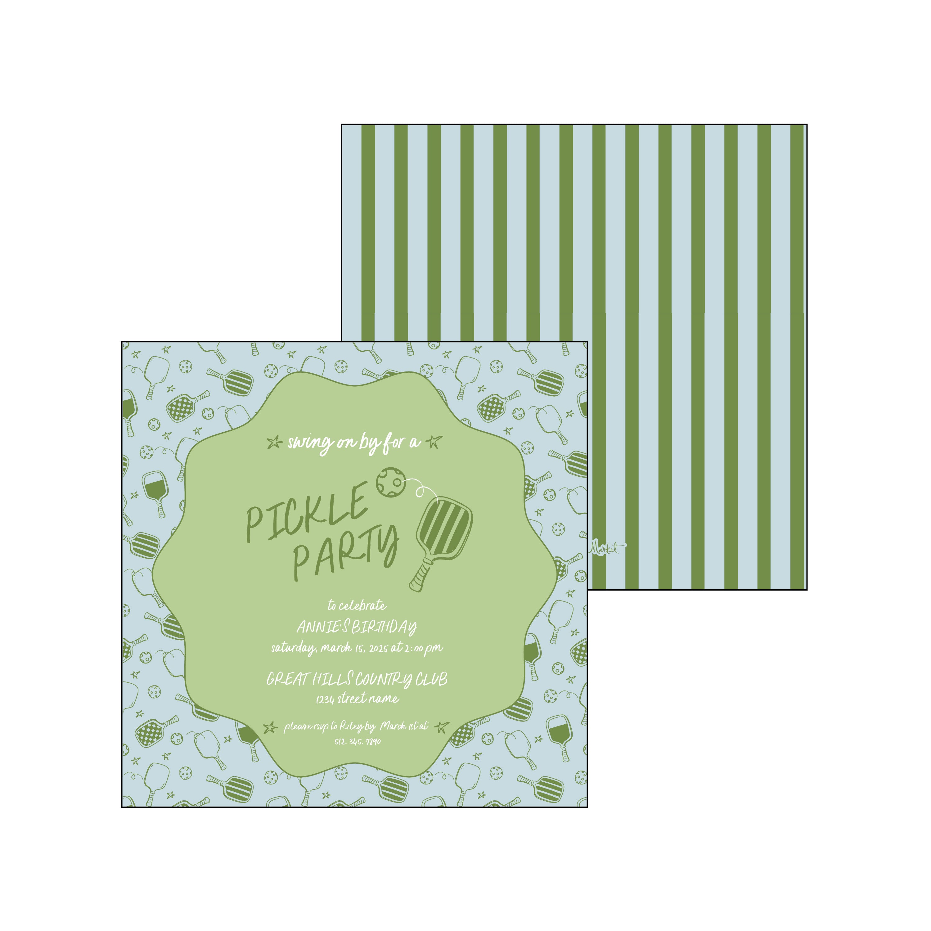 pickle party | invitation