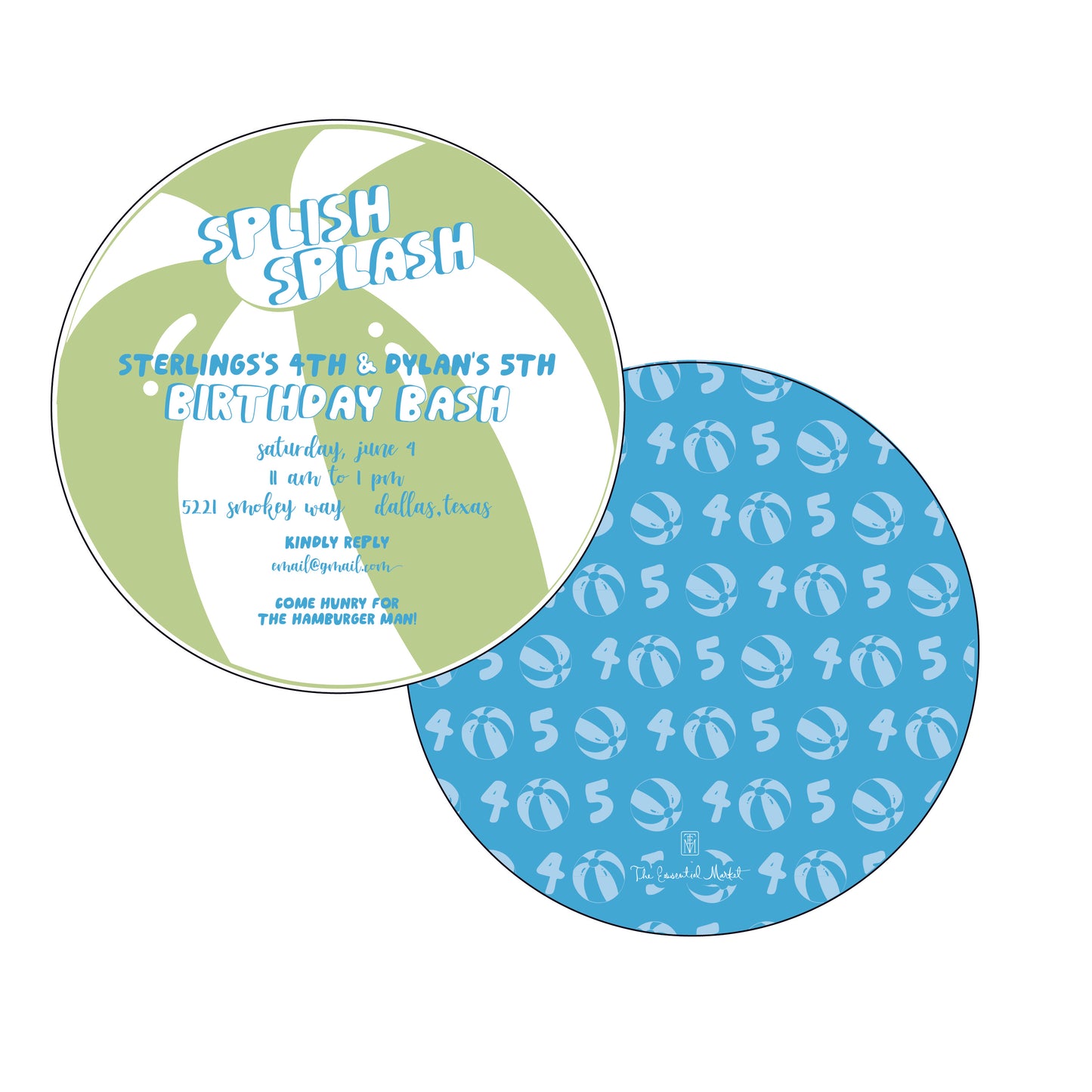 pool party | invitation