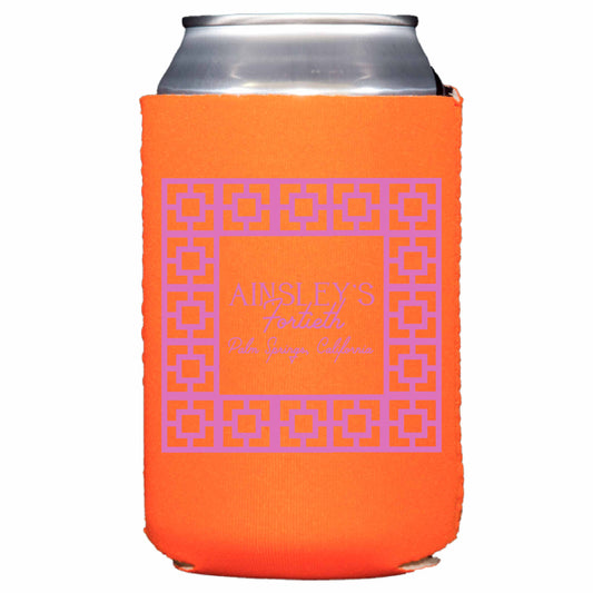 palm trees | can cooler