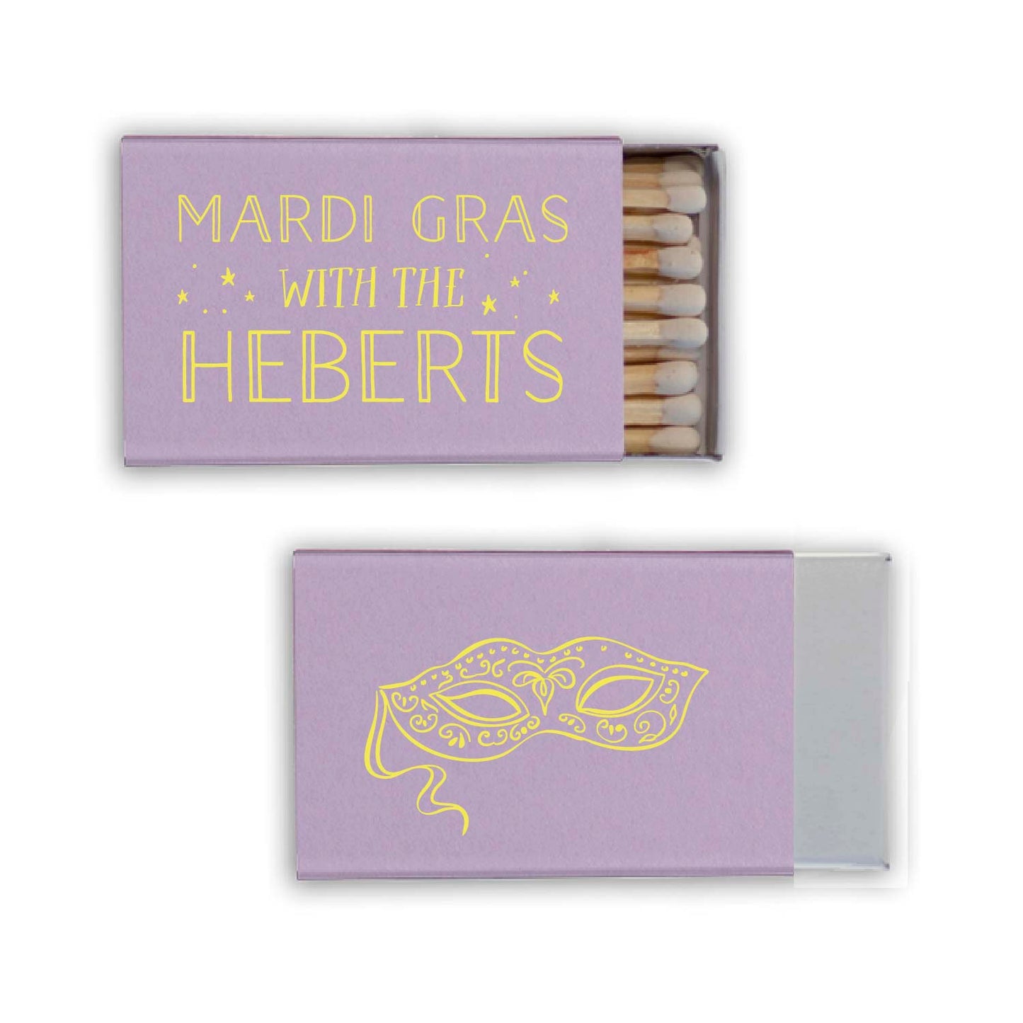 mardi gras | matchboxes
