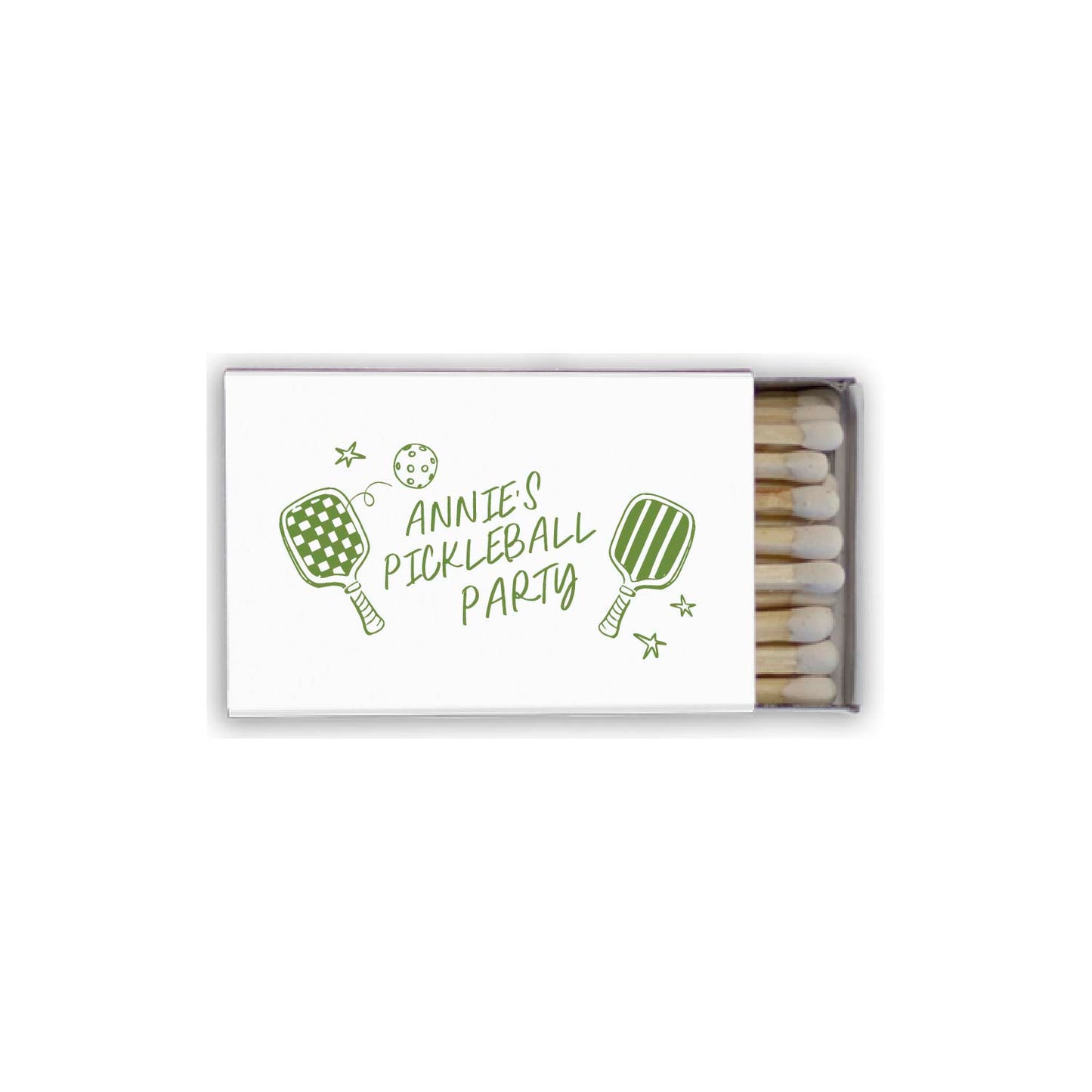 pickle party | matchboxes