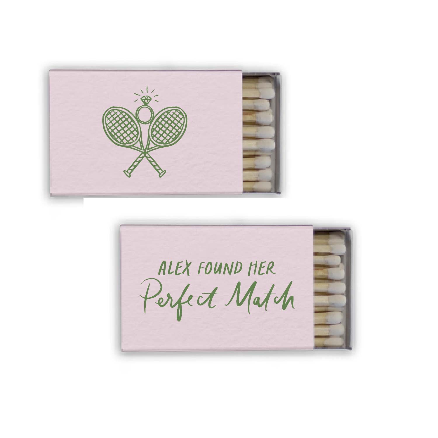 tennis bach | matchboxes