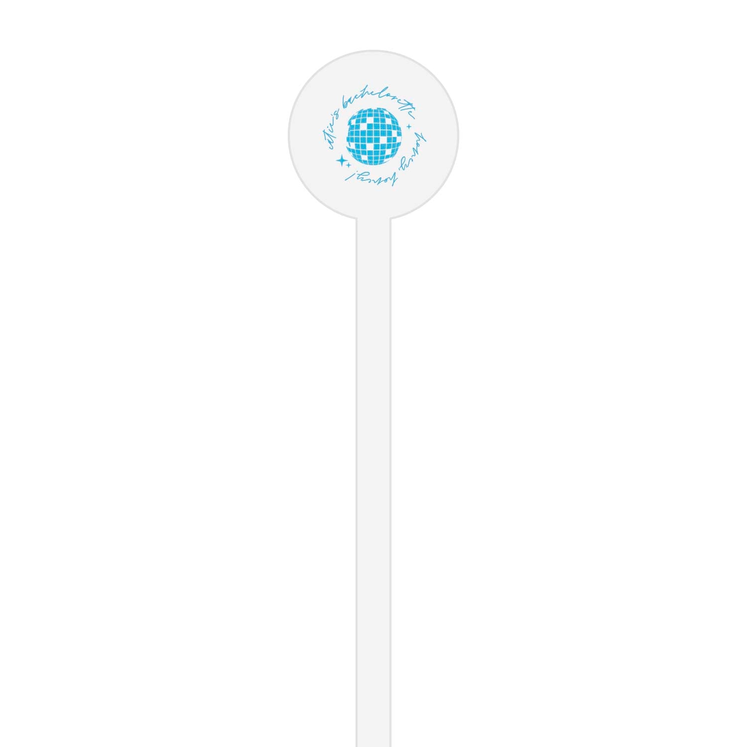 mamma mia | stir stick | wooden or acrylic round