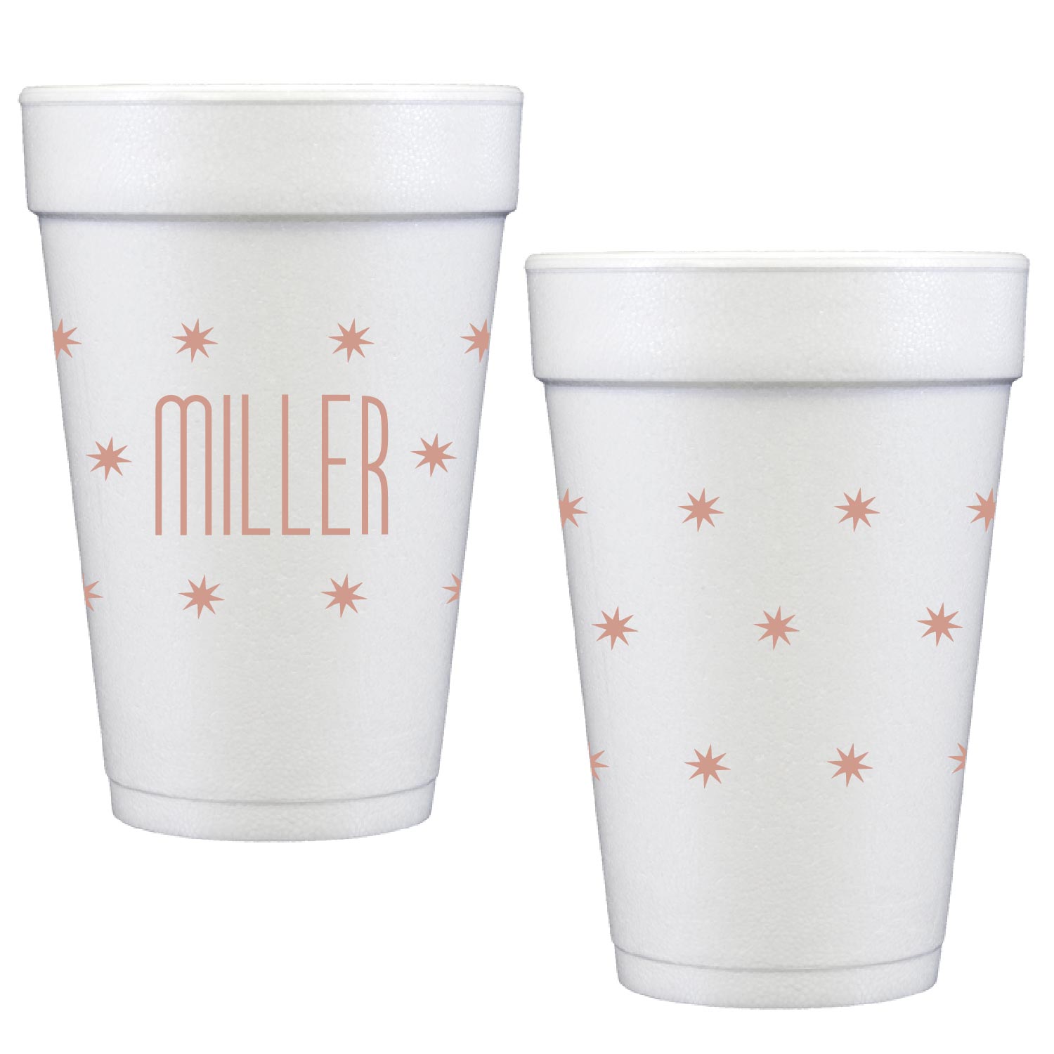 summer stars | styrofoam cups