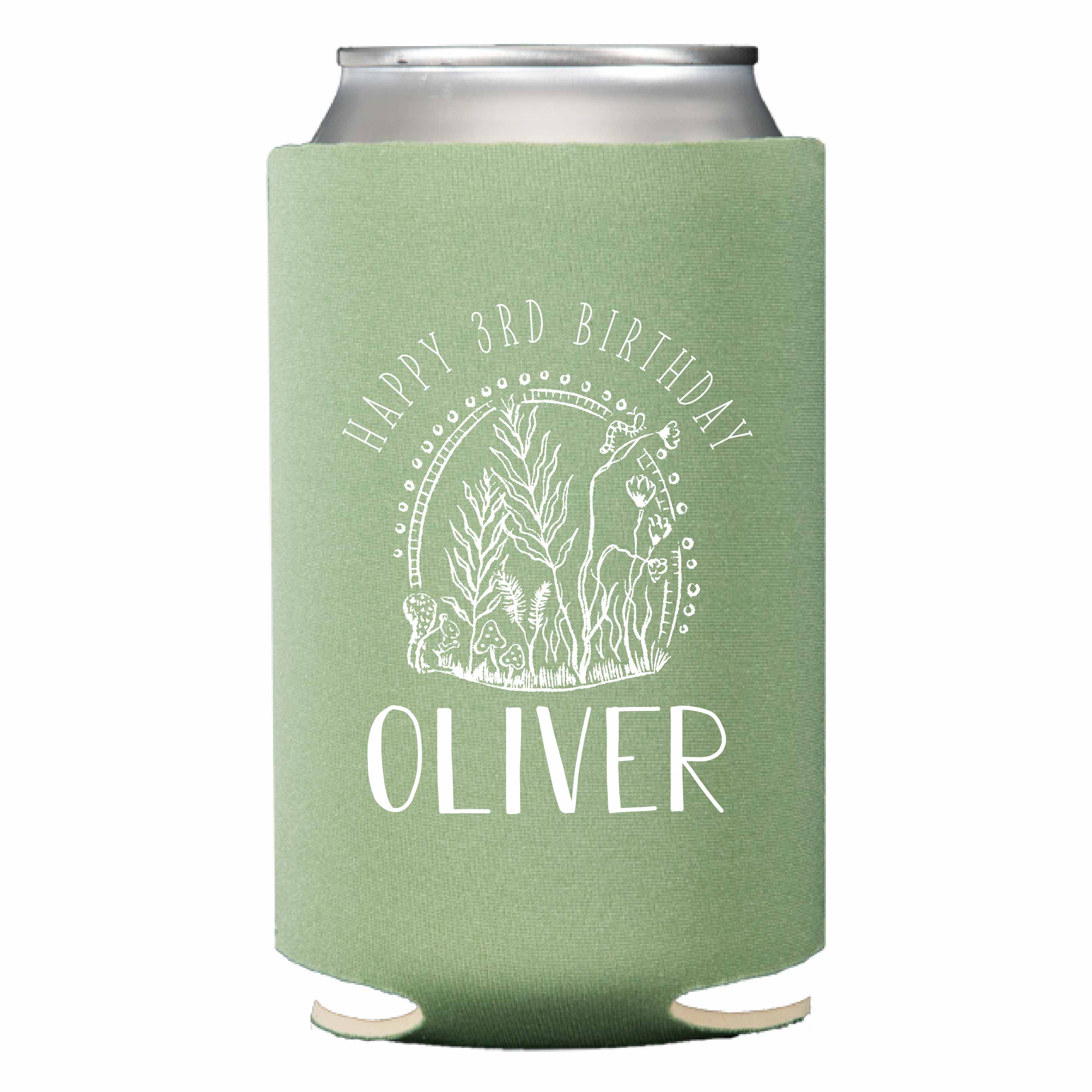 woodland creatures | can cooler