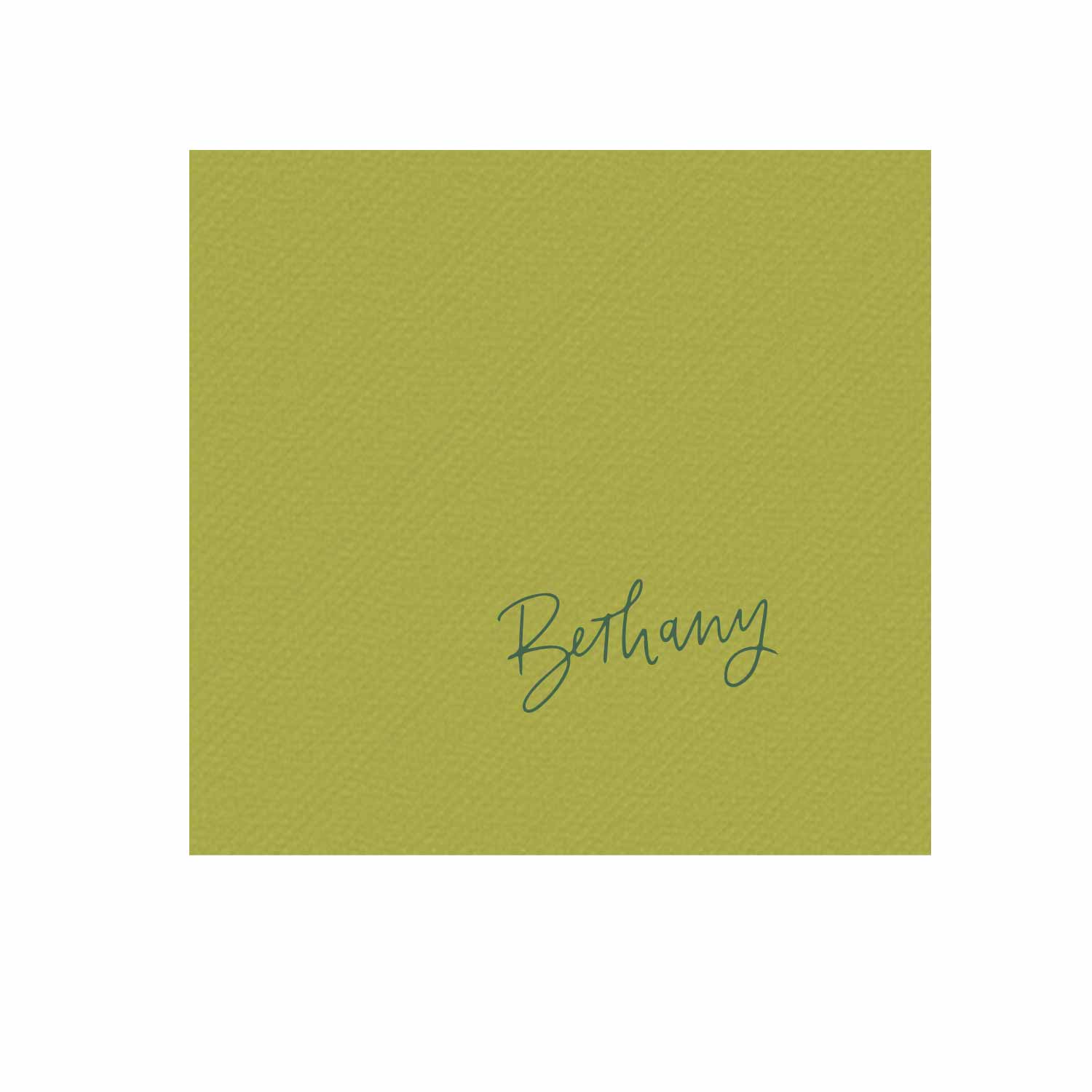 hand lettering 02 personalized cocktail napkins