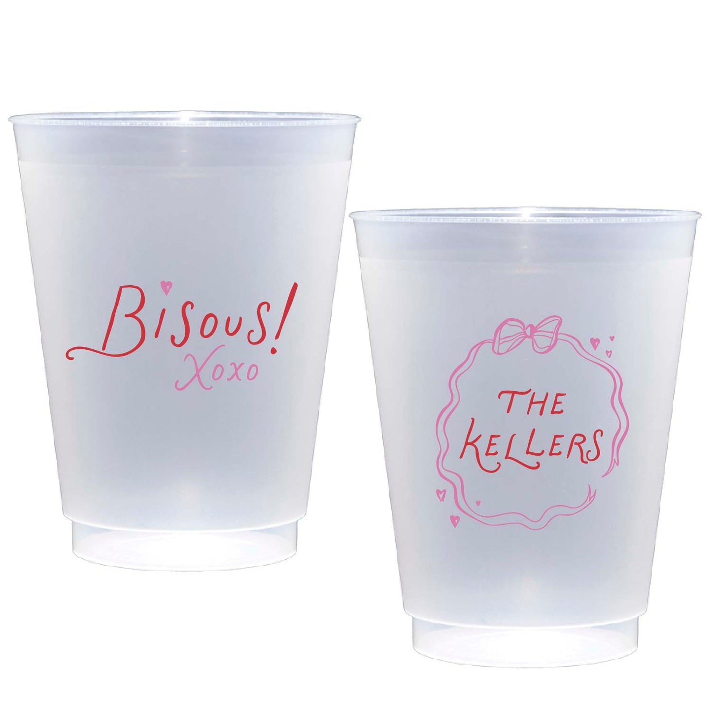 bisous | shatterproof frosted flex | digital