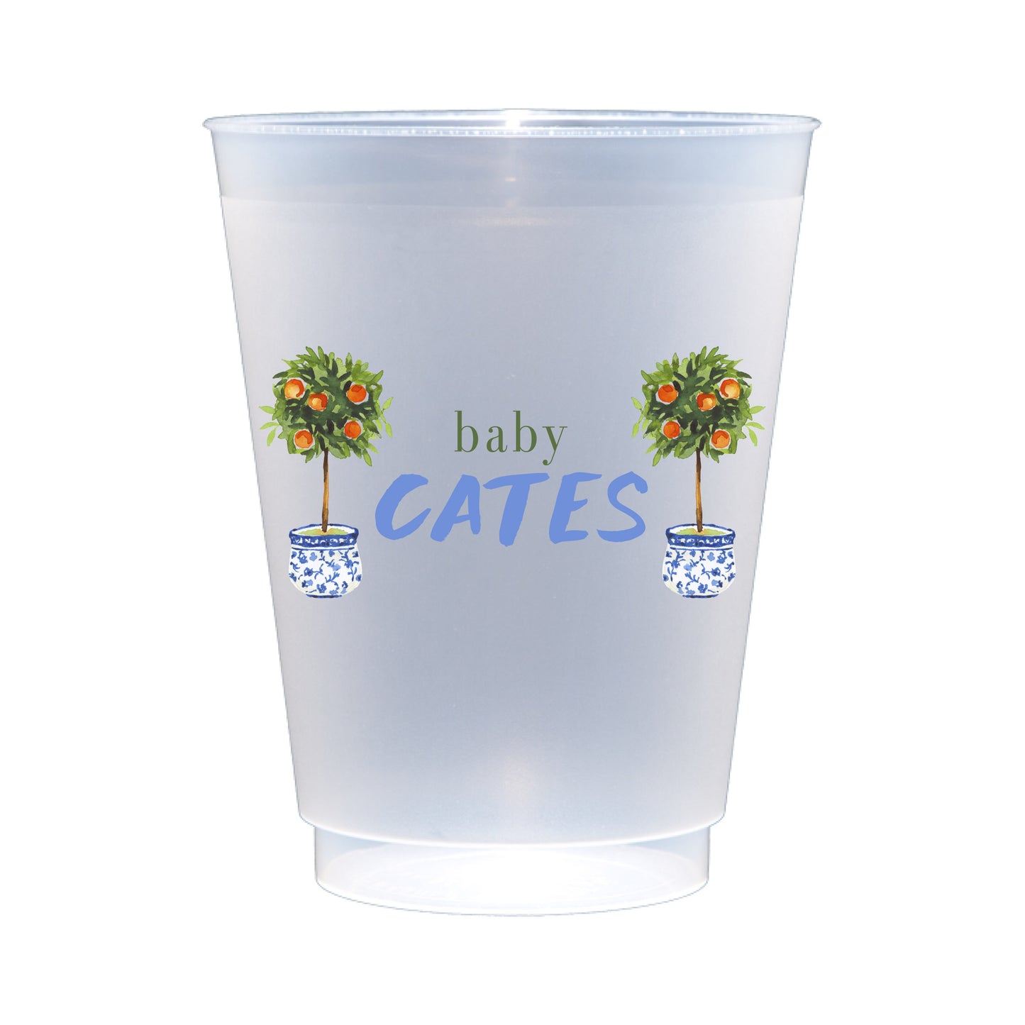 boxwood bow | shatterproof frosted flex