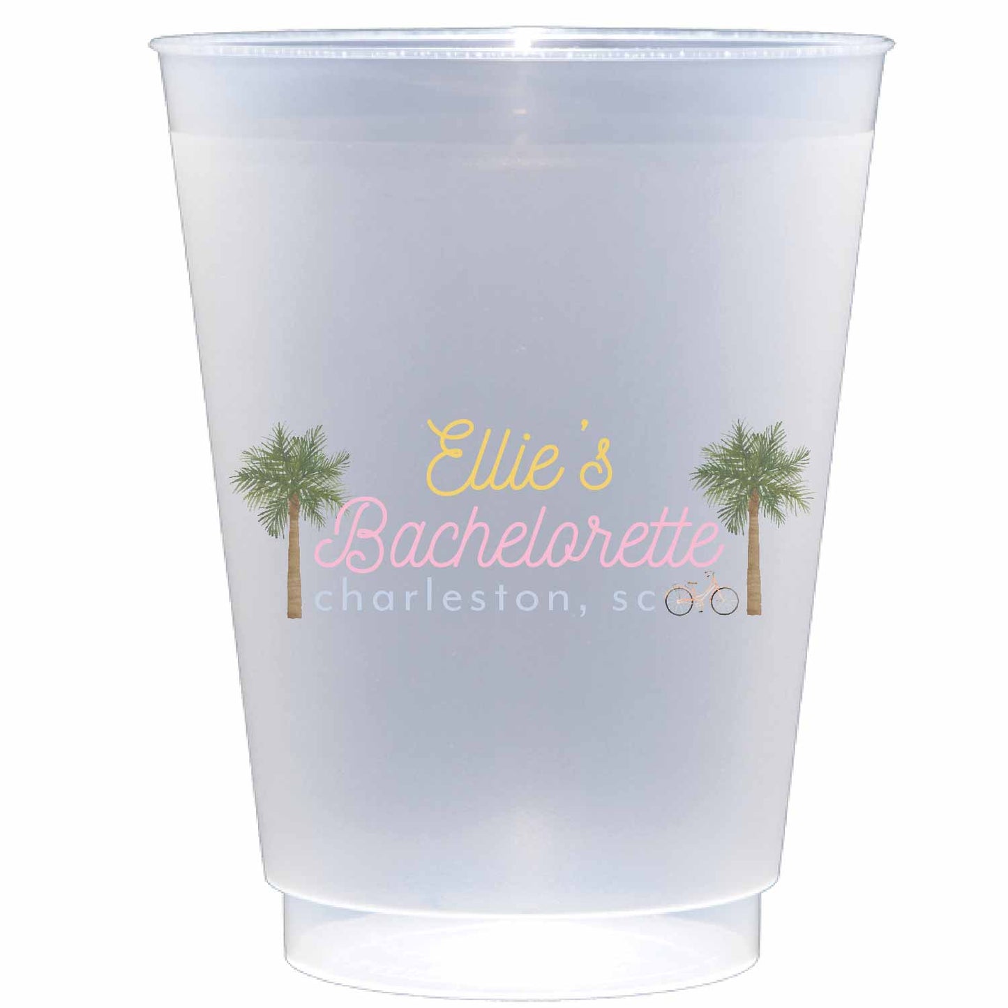 Personalized Charleston | Frosted Flex Cup