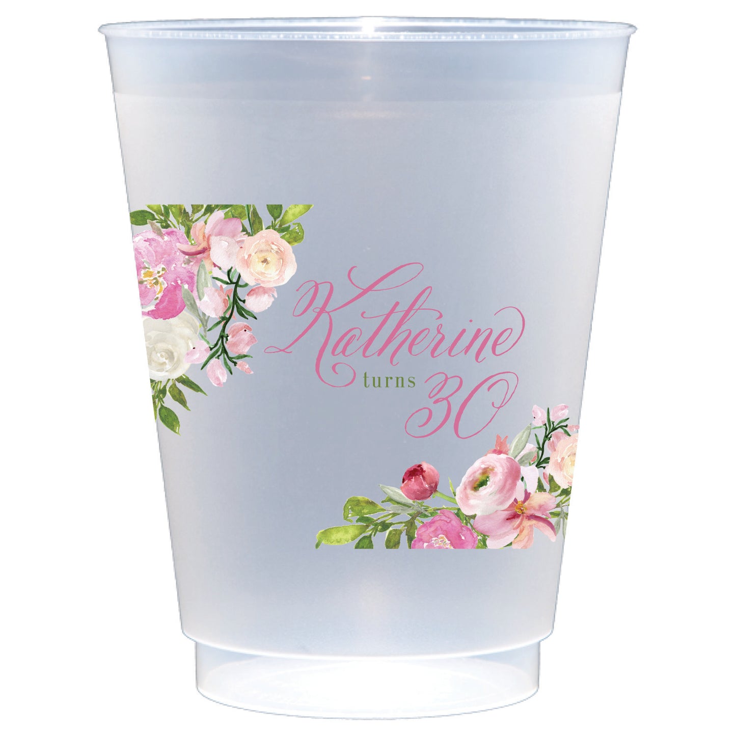 pink formal | shatterproof frosted flex